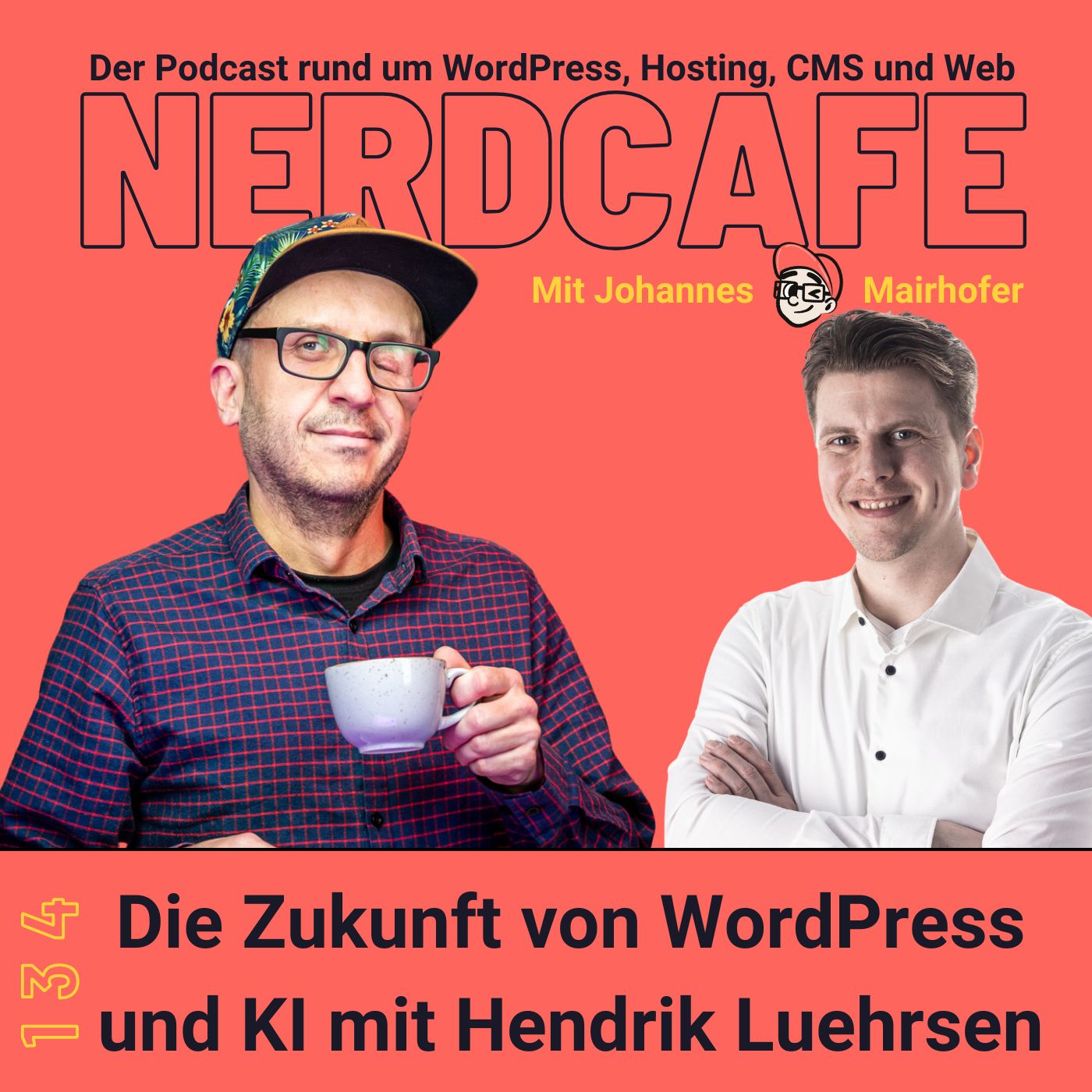 134 - Die Zukunft von WordPress und KI mit Hendrik Luehrsen episode artwork
