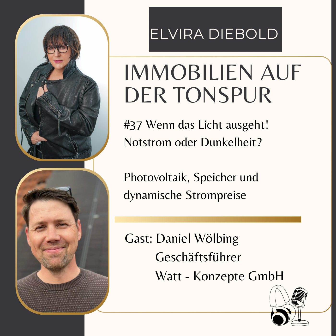 Elvira Diebold: Immobilien auf der Tonspur