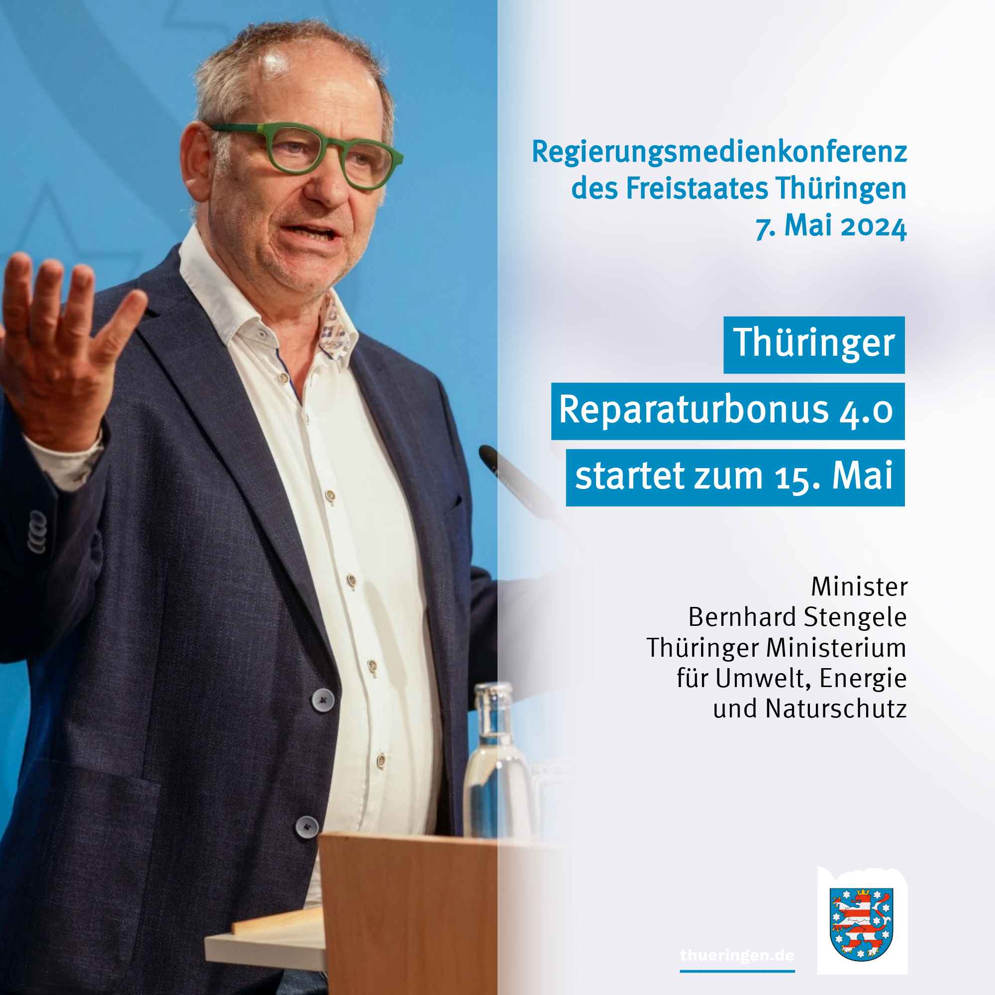 Regierungsmedienkonferenz des Freistaats Thüringen