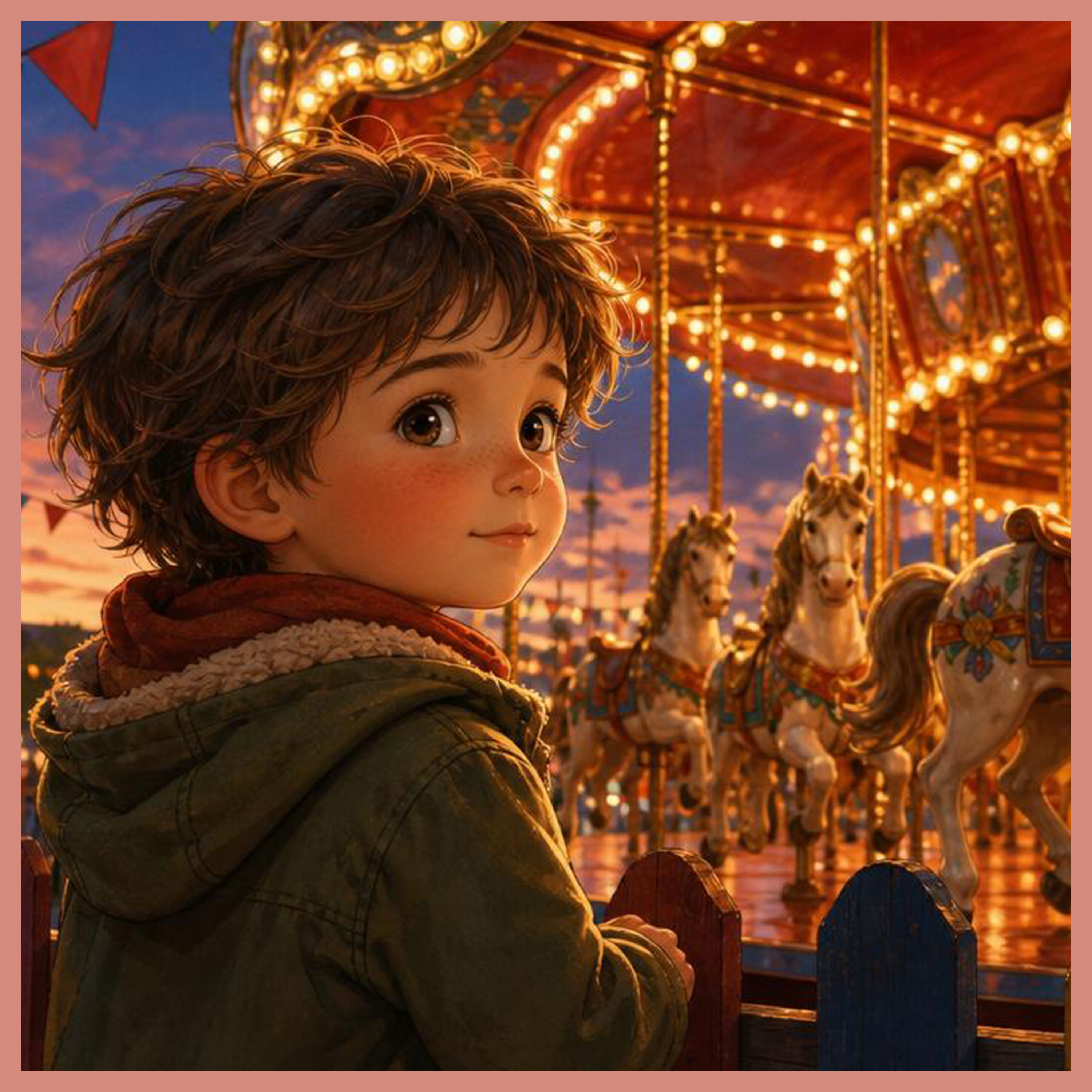 Das rote Karussell – Fantasiereise für Kinder zum Malen episode artwork