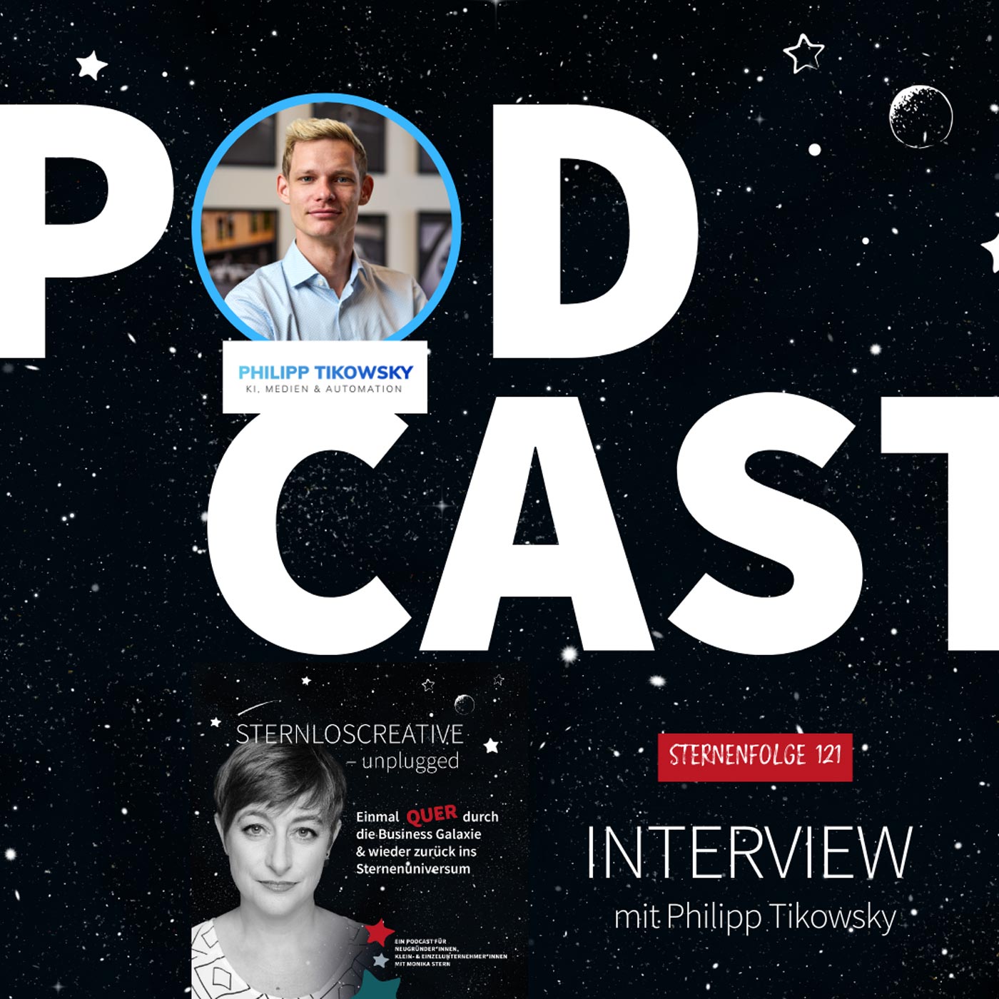 Sternenfolge 121 – Interview mit Philipp Tikowski – Wie Gründer mit KI durchstarten können