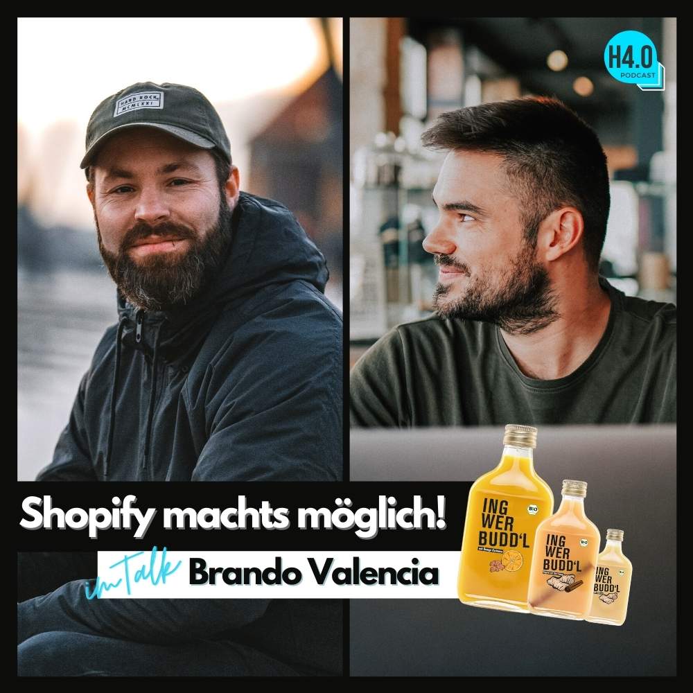 #49 Shopify machts möglich! Im Talk mit Brando Valencia von Ingwer Budd'l