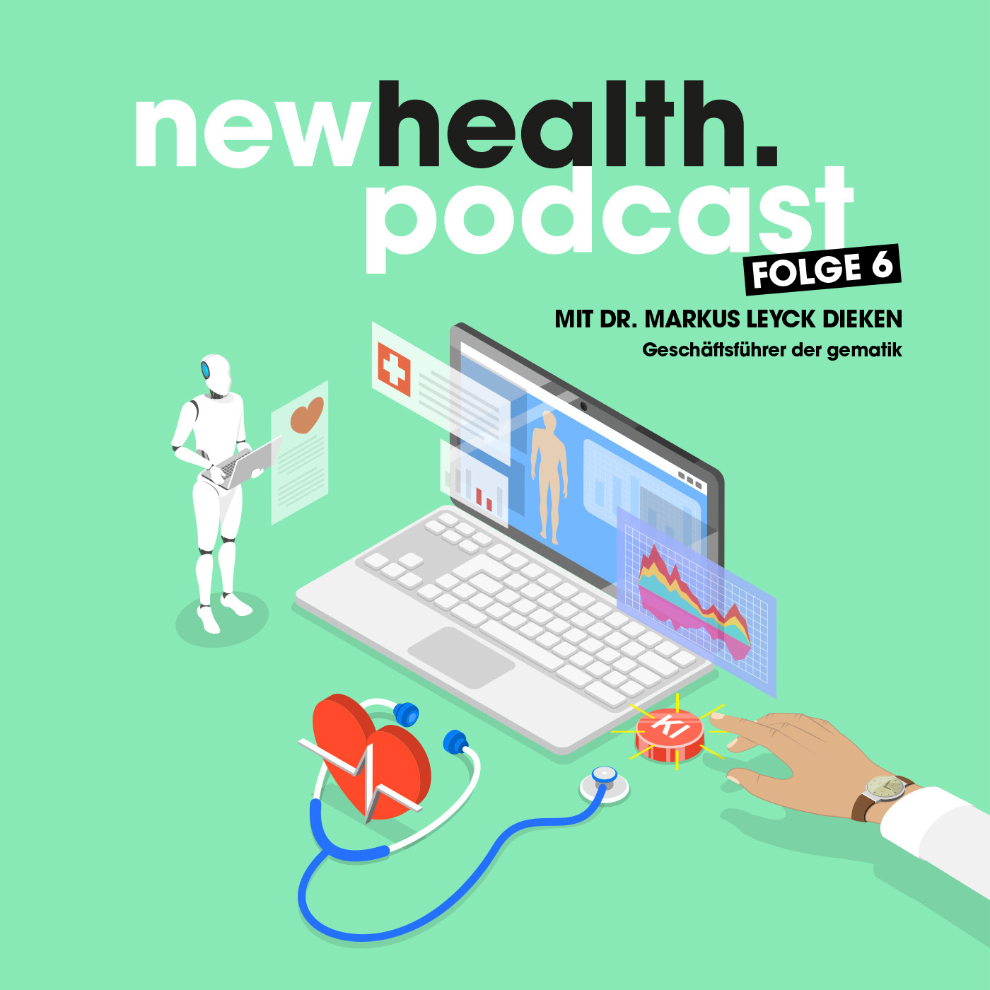 NewHealth.Podcast: Digitalisierung sinnvoll umsetzen.