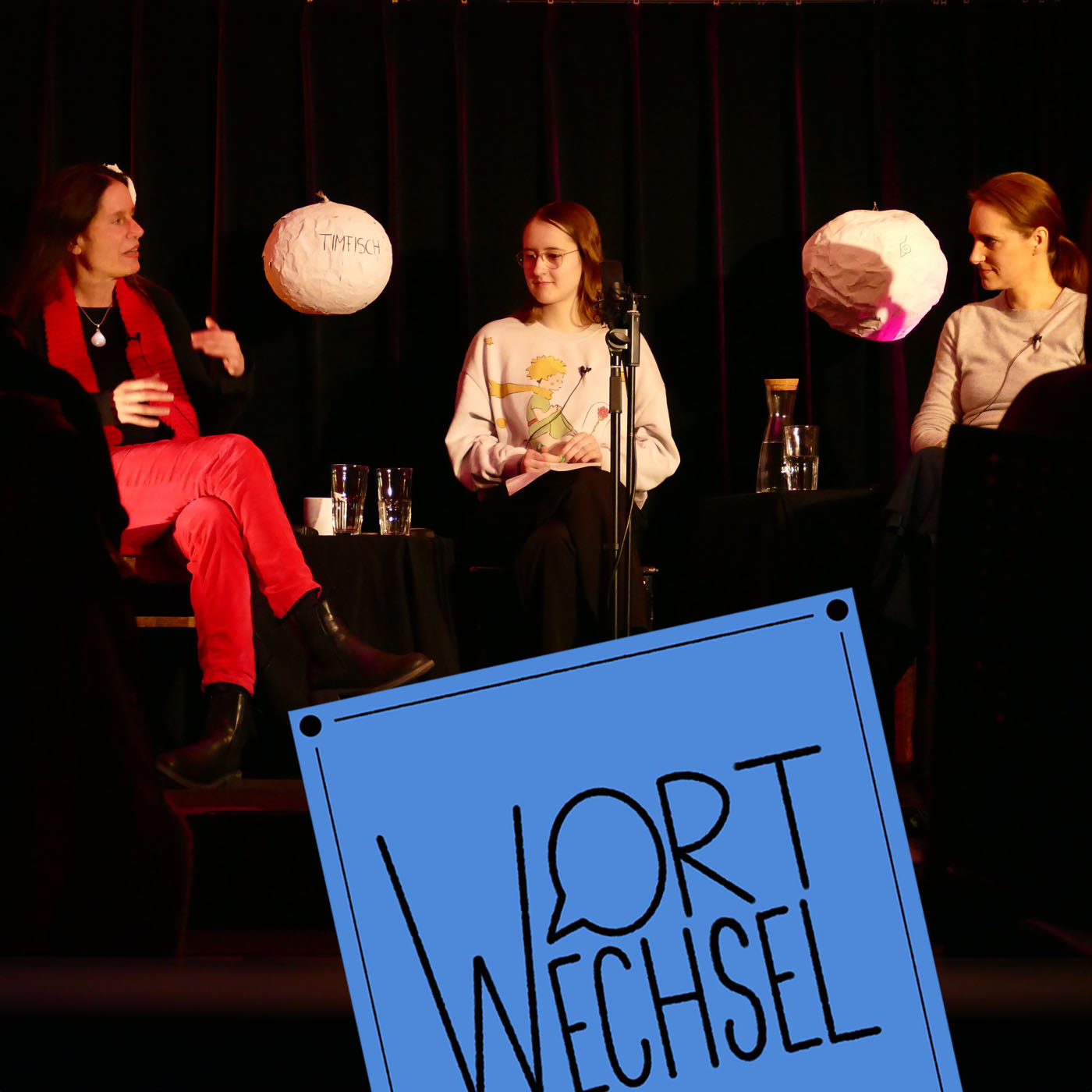 Blaue Seite WortWechsel - ein Bücherpiraten-Podcast