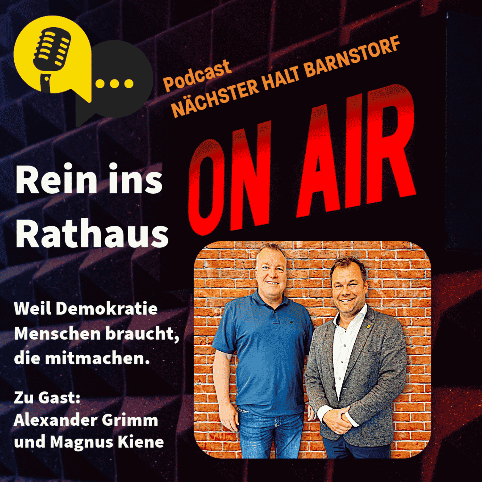 Folge 105: Rein ins Rathaus - Weil Demokratie Menschen braucht, die mitmachen. episode artwork