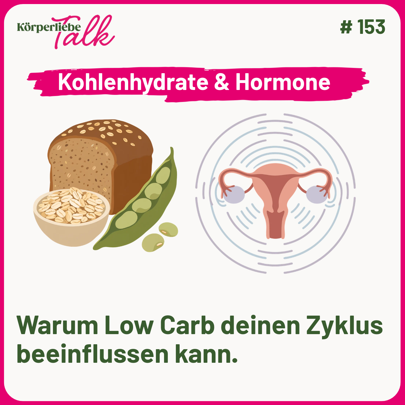 Kohlenhydrate und Hormone: Warum Low Carb deinen Zyklus beeinflussen kann