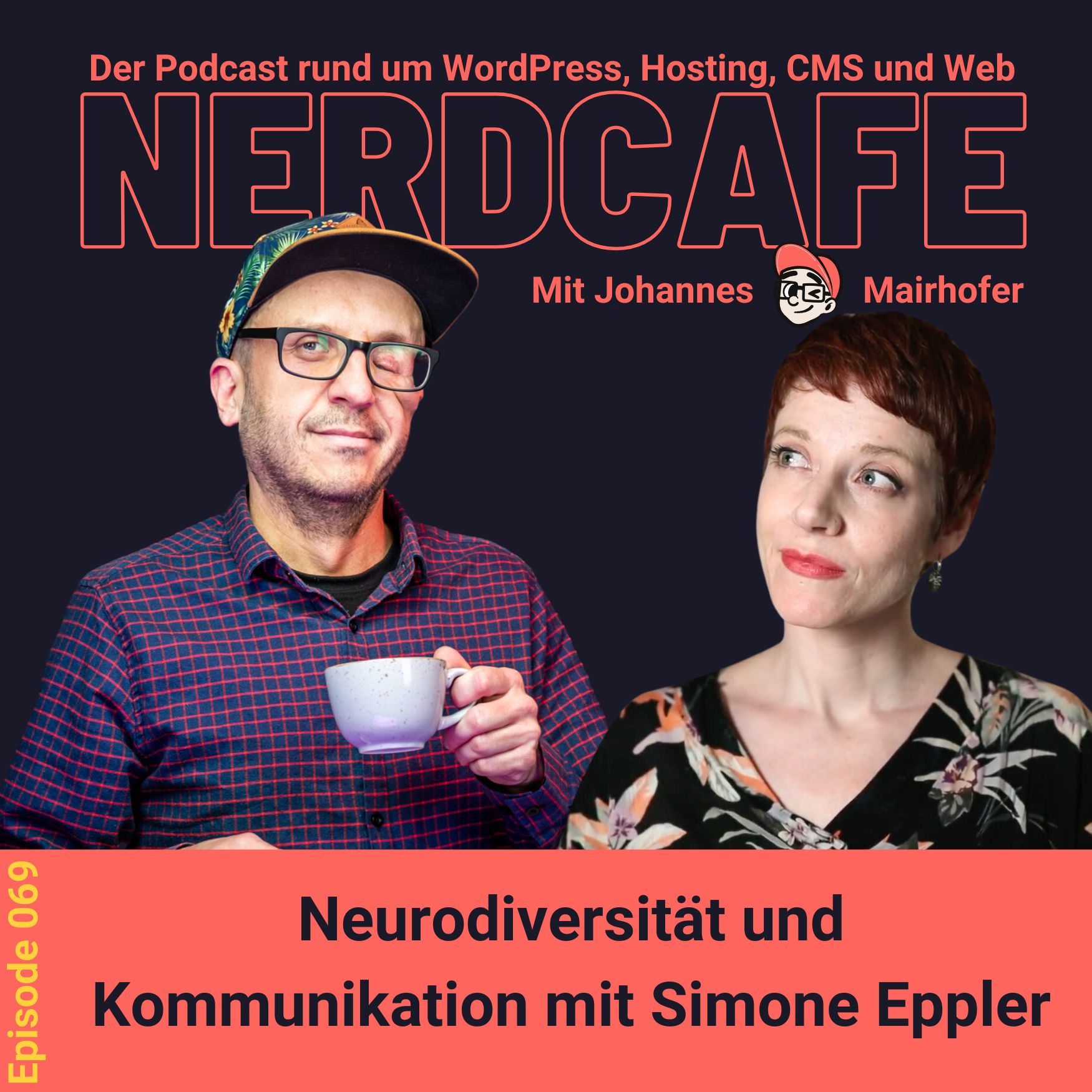 nerdcafe. Der Podcast rund um WordPress, Hosting, CMS und Web.