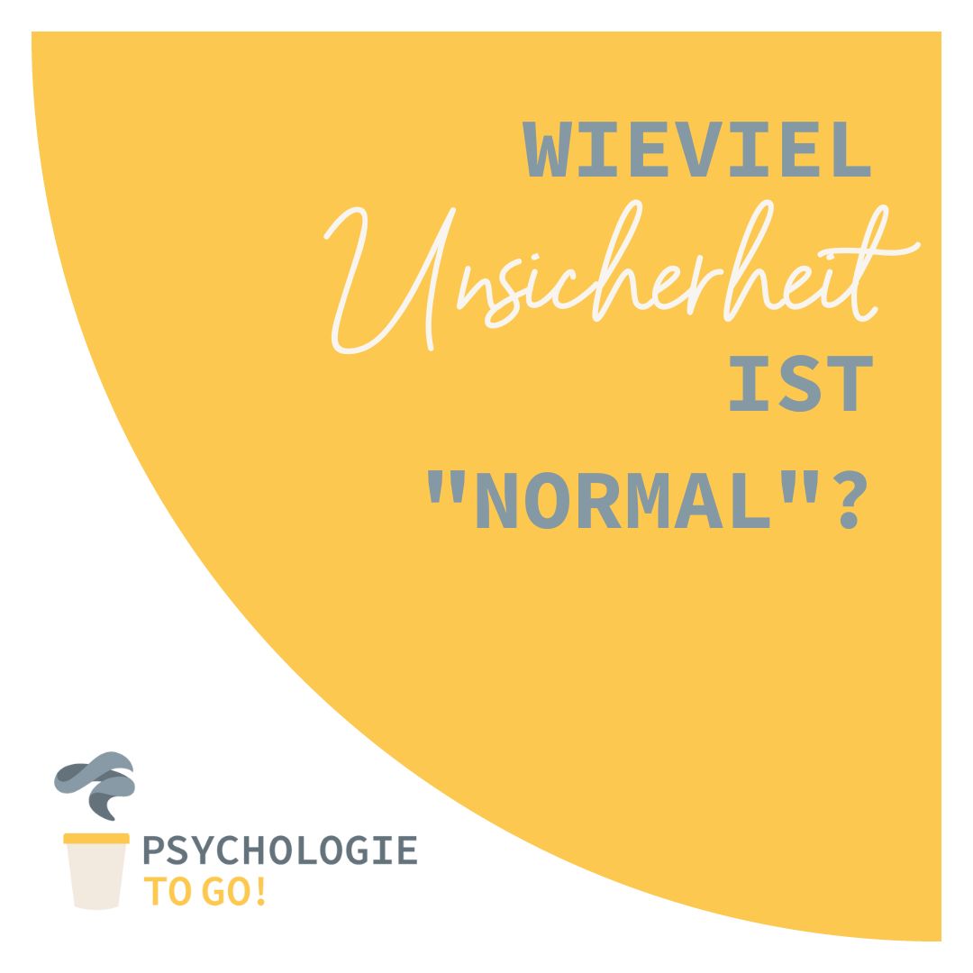 Wieviel Unsicherheit ist "normal"? - podcast episode cover