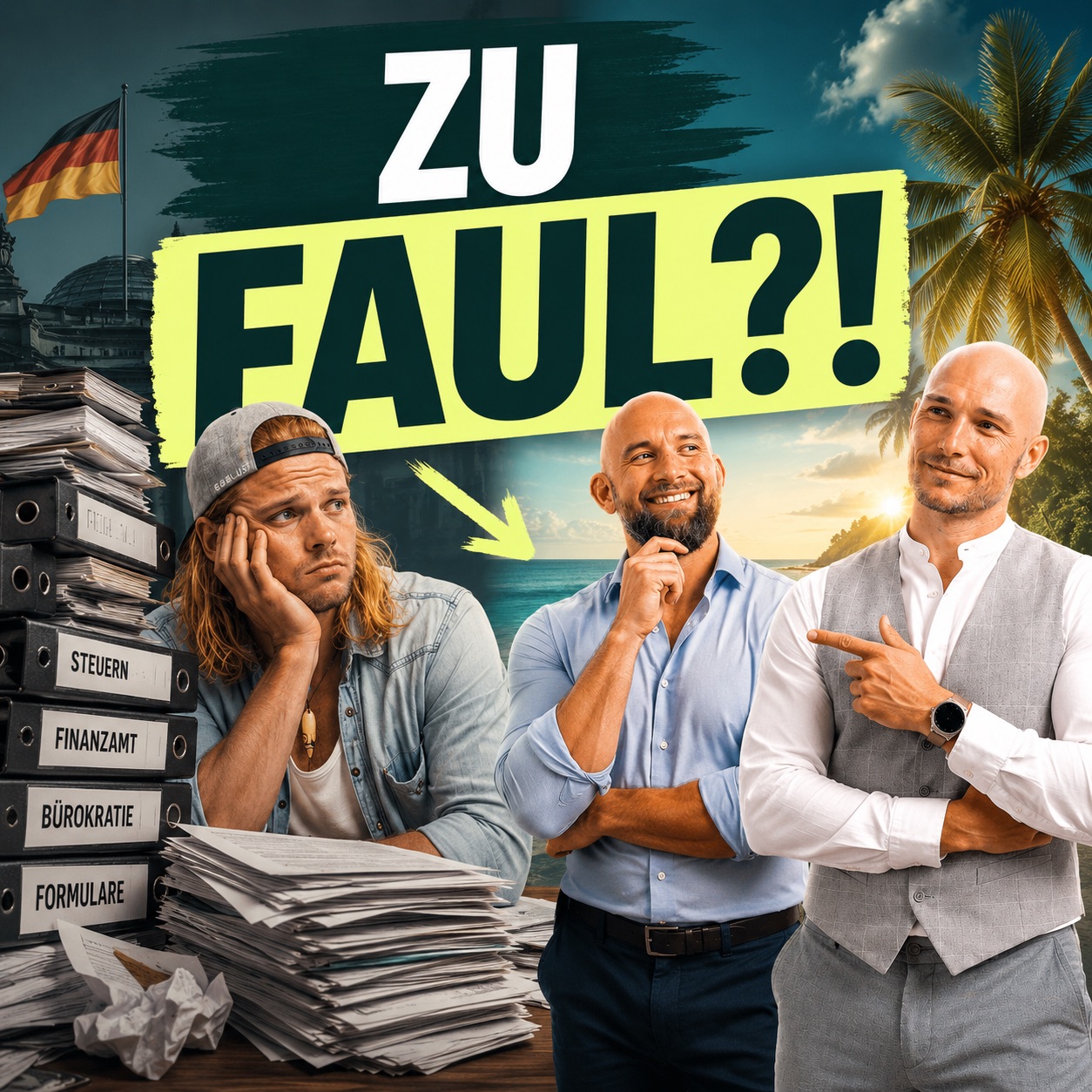 #014 - Nick Martins Steuercase live analysiert: Drei Wege raus aus 50% Steuern episode artwork
