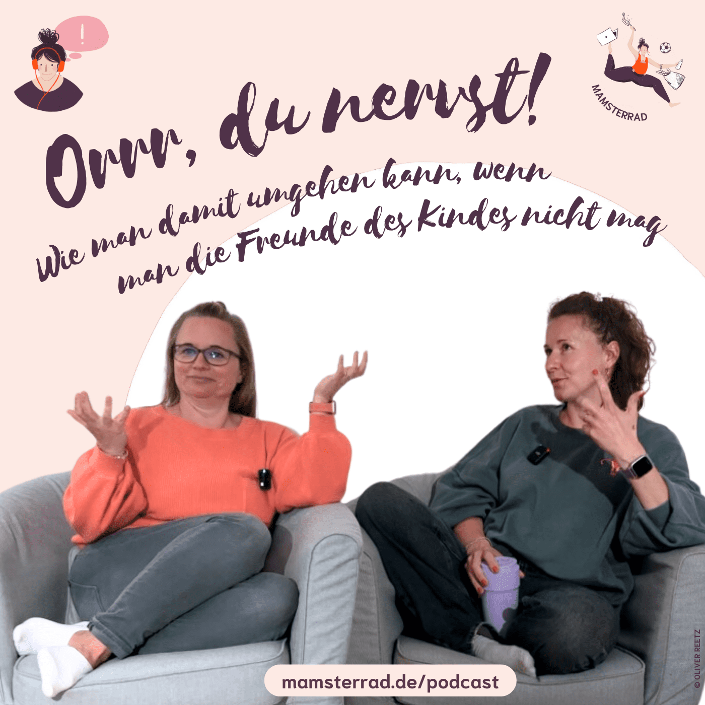 MAMSTERRAD - Der Podcast Quickie für Mamas