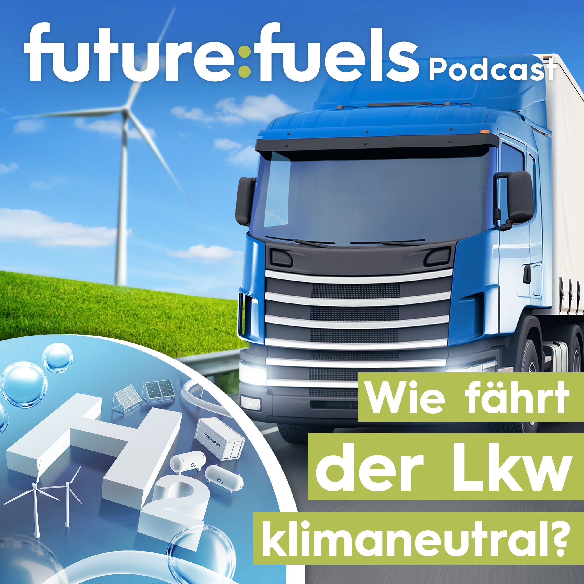 Wie fährt der Lkw klimaneutral?