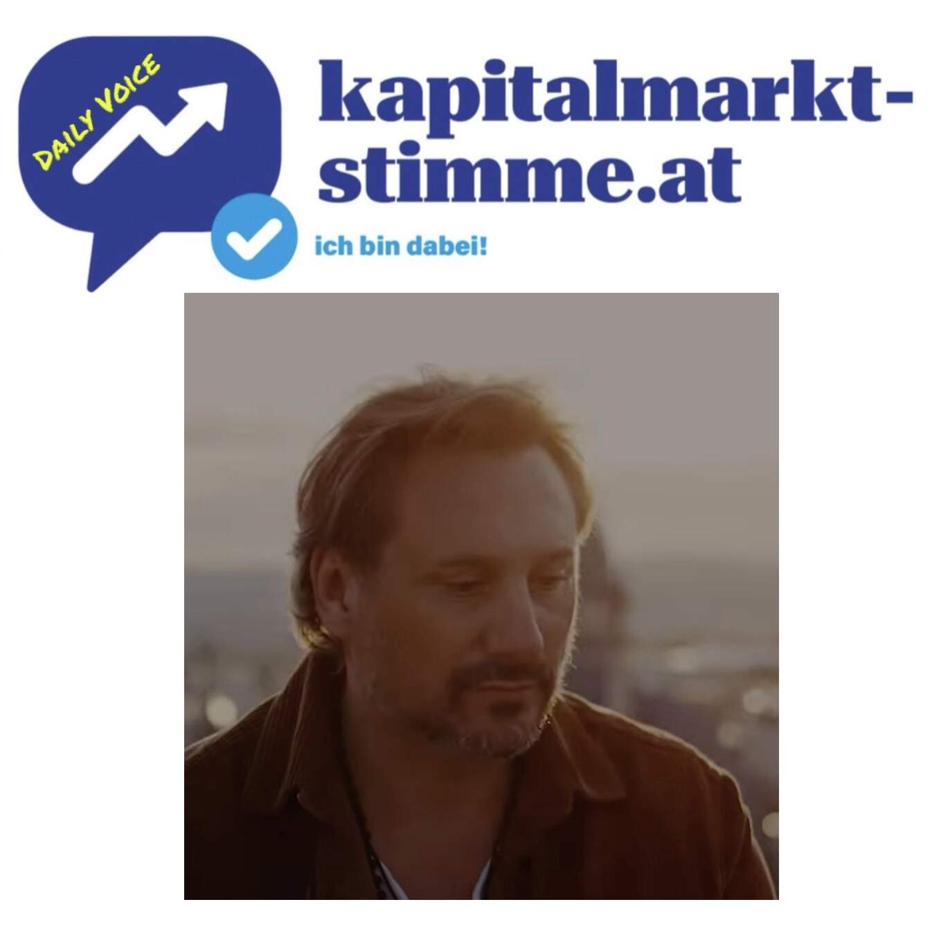 kapitalmarkt-stimme.at daily voice 276/365: Stefan Weger - 2024 CIRA-Live-Act, heute wurde die 1. Single "Steh wieder auf" released