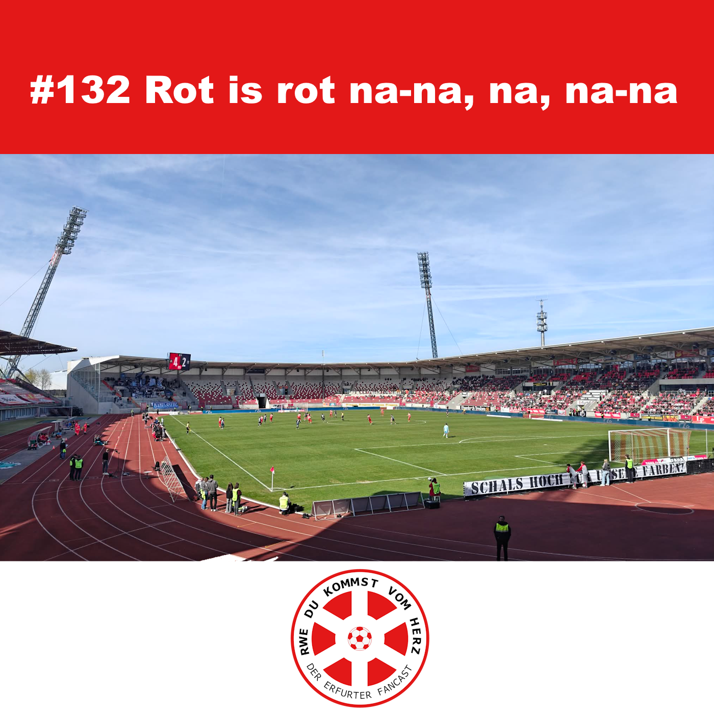#132 Rot ist rot na-na, na, na-na UNCUT episode artwork