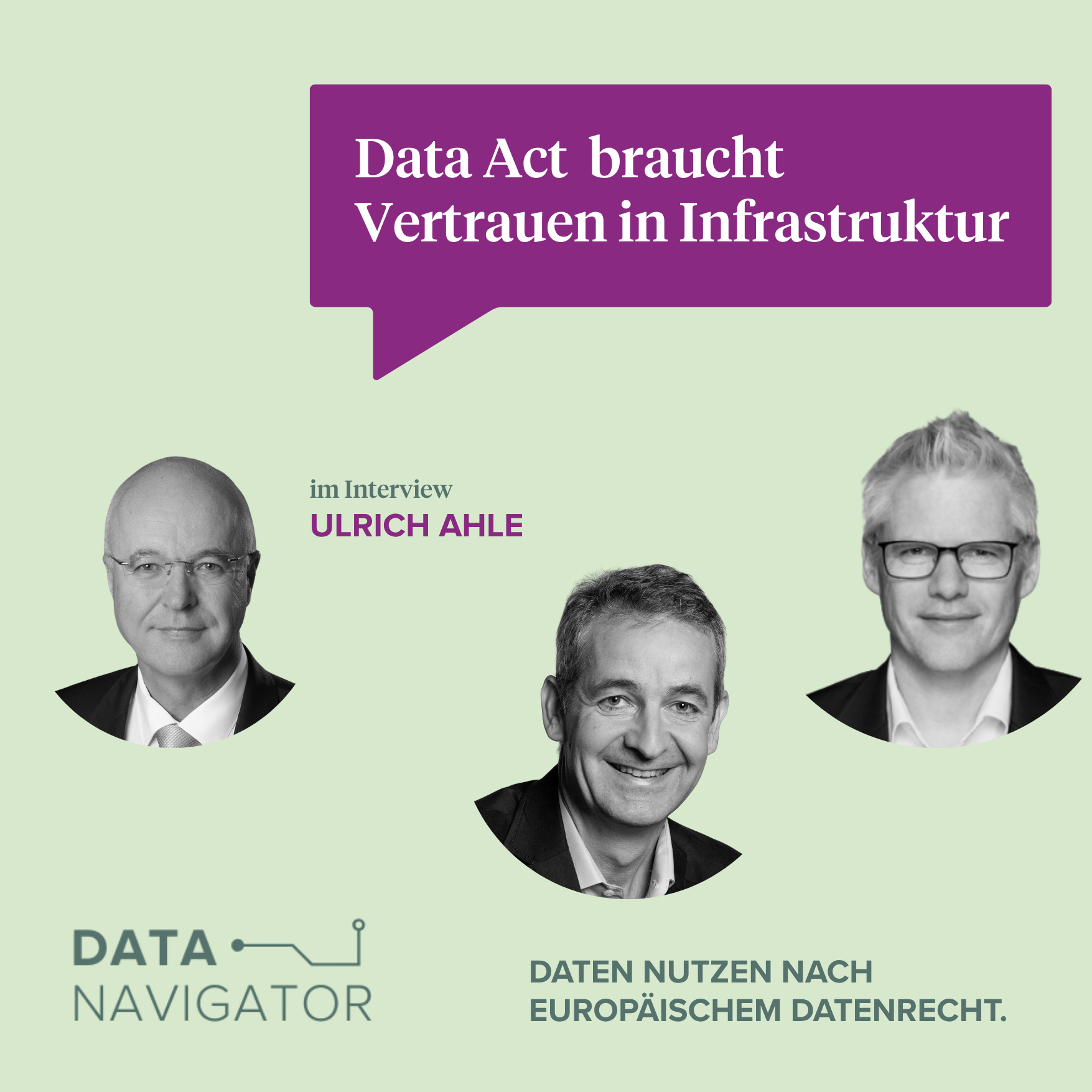 Data Act braucht Vertrauen in Infrastruktur