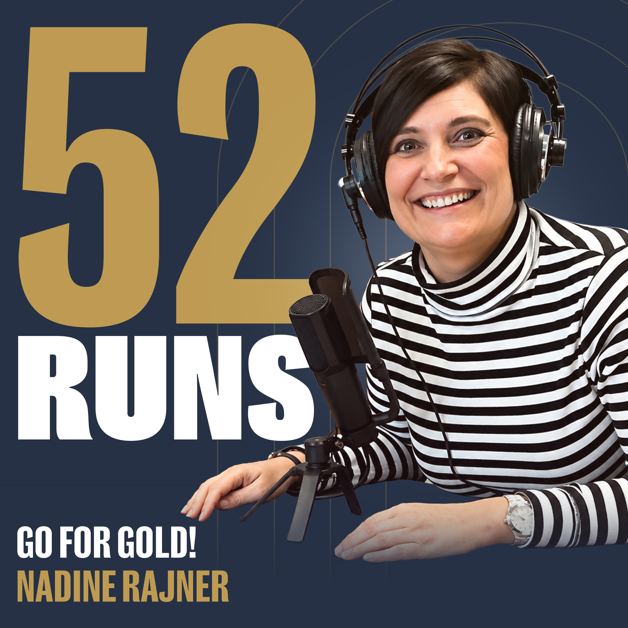 #005: GO FOR GOLD! (Nadine Rajner) episode artwork