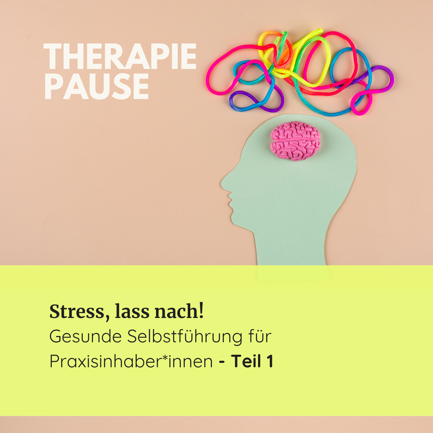 #49 (1/2) Stress, lass nach! Gesunde Selbstführung für Praxisinhaber*innen