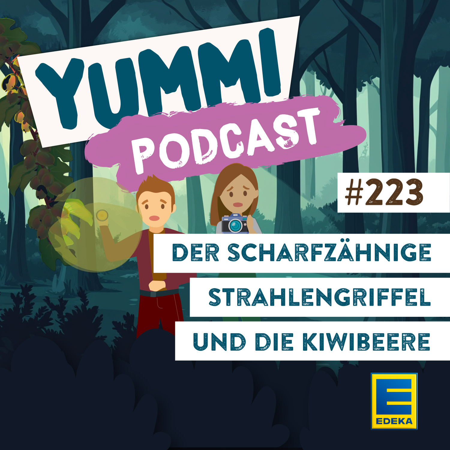 Der Scharfzähnige Strahlengriffel und die Kiwibeere