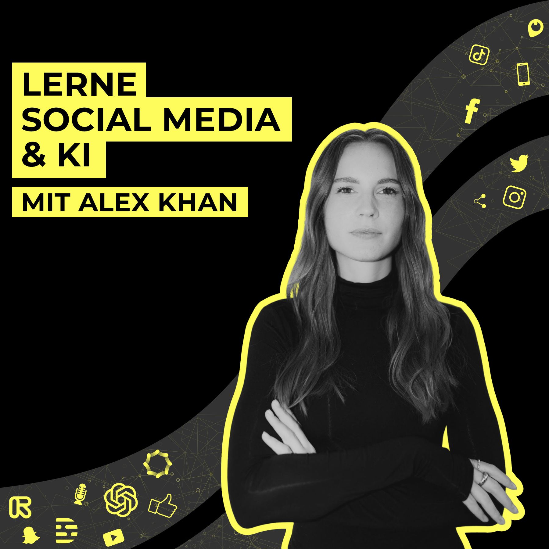 Lerne Social Media & K.I. mit Alex Khan