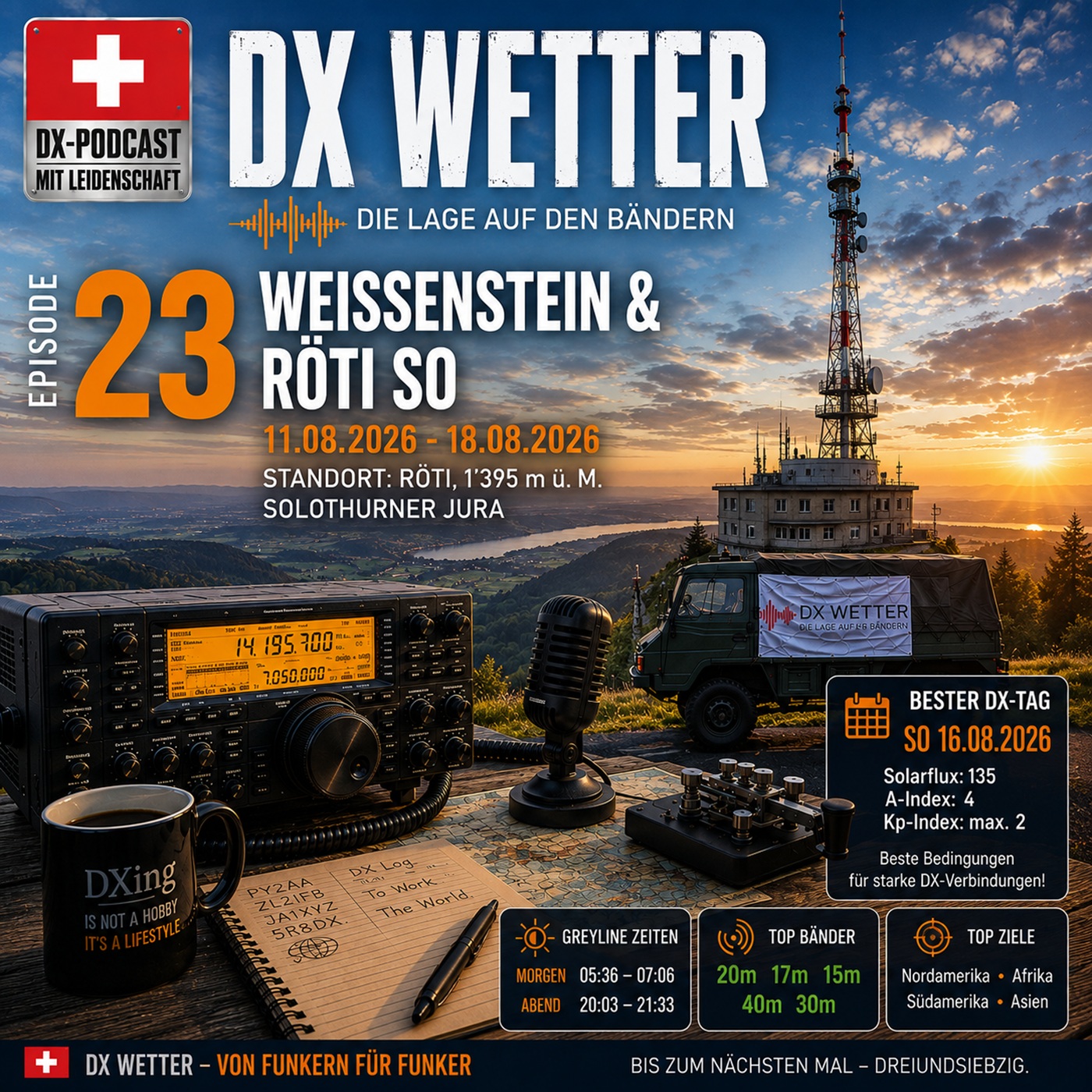 DX WETTER - 23. Episode - Röti, Weissenstein SO episode artwork