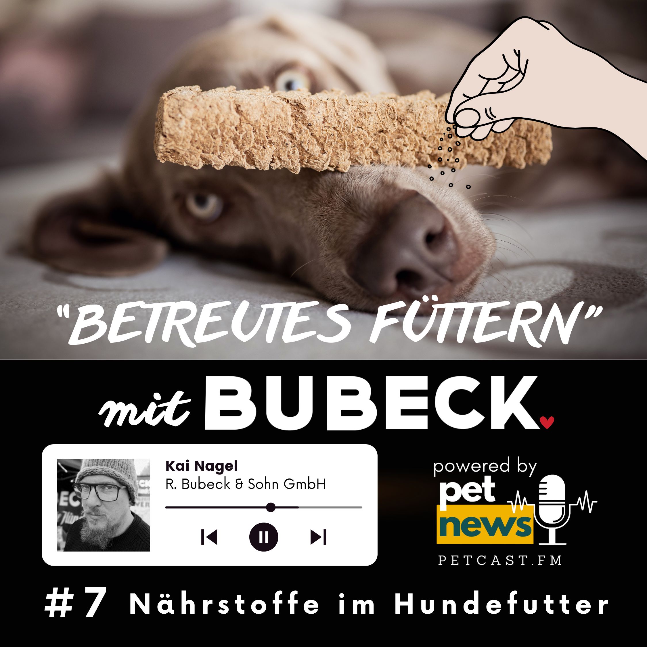 Betreutes Füttern mit Bubeck - Die älteste Hundefuttermanufaktur von 1893