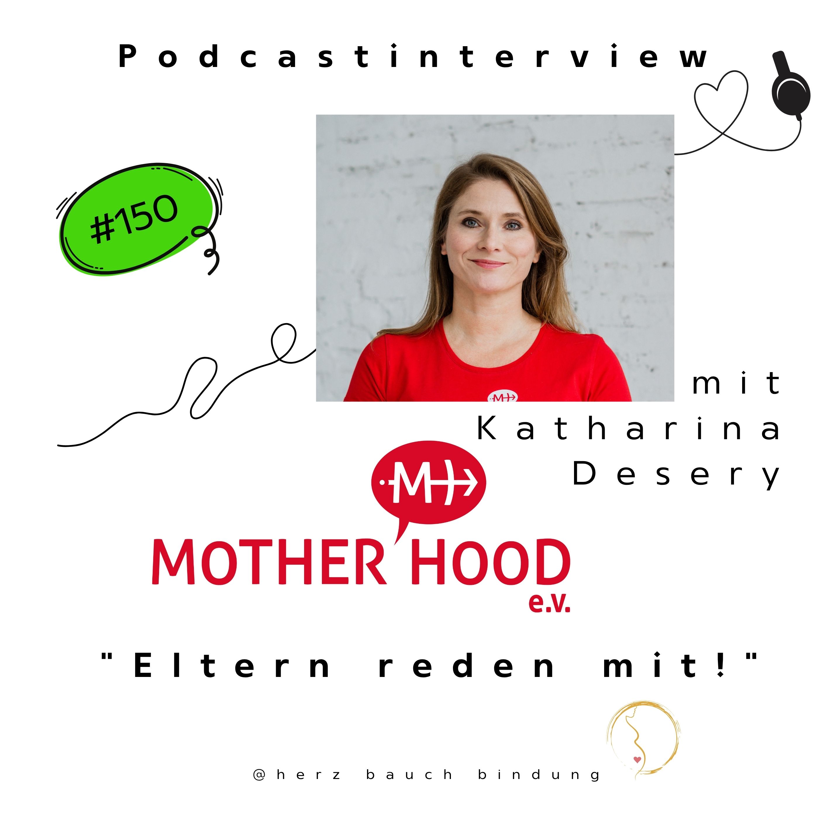 #150 "Eltern reden mit!" Mother Hood - Interview mit Katharina Desery episode artwork