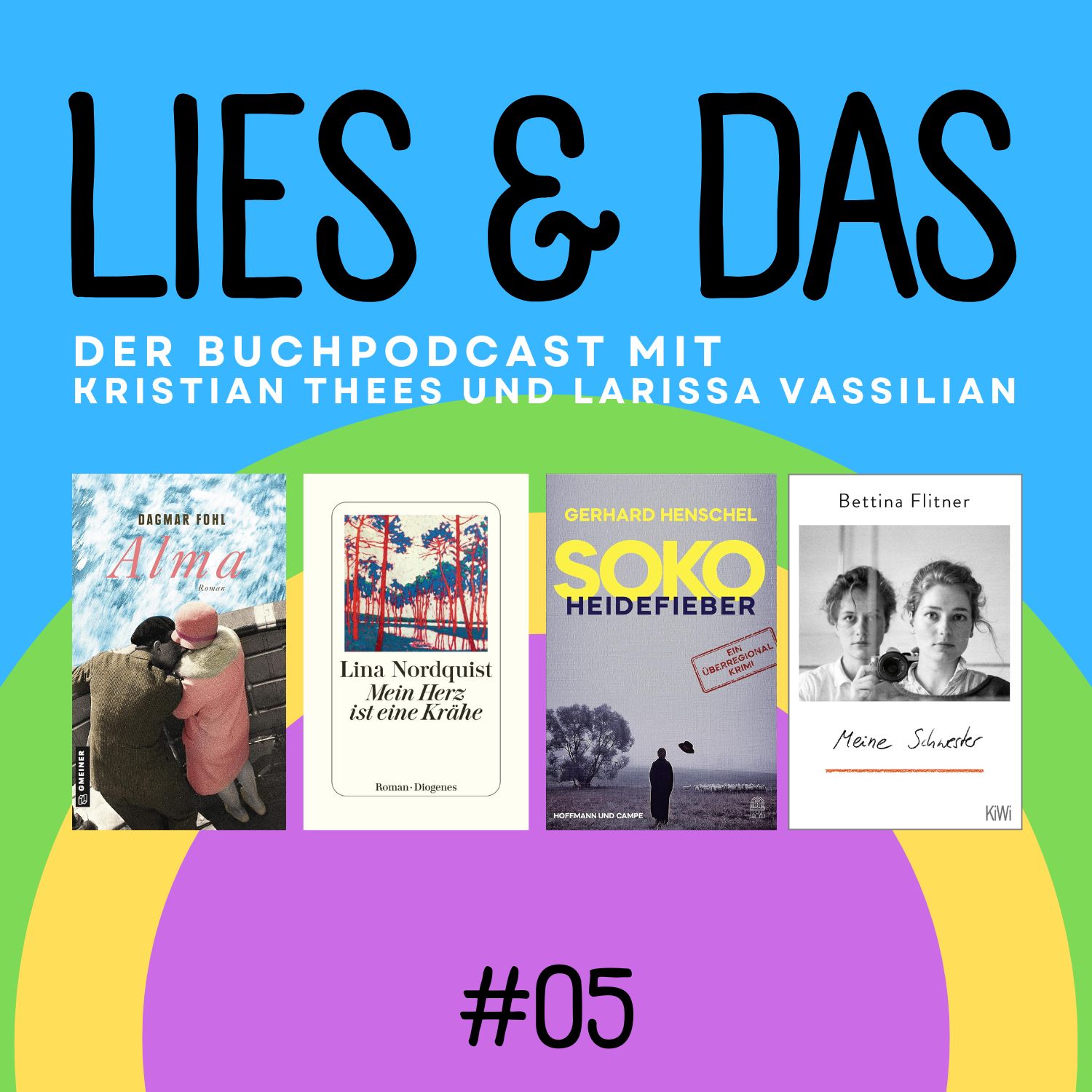 Lies und das - der Podcast für alle, die gerne Bücher lesen