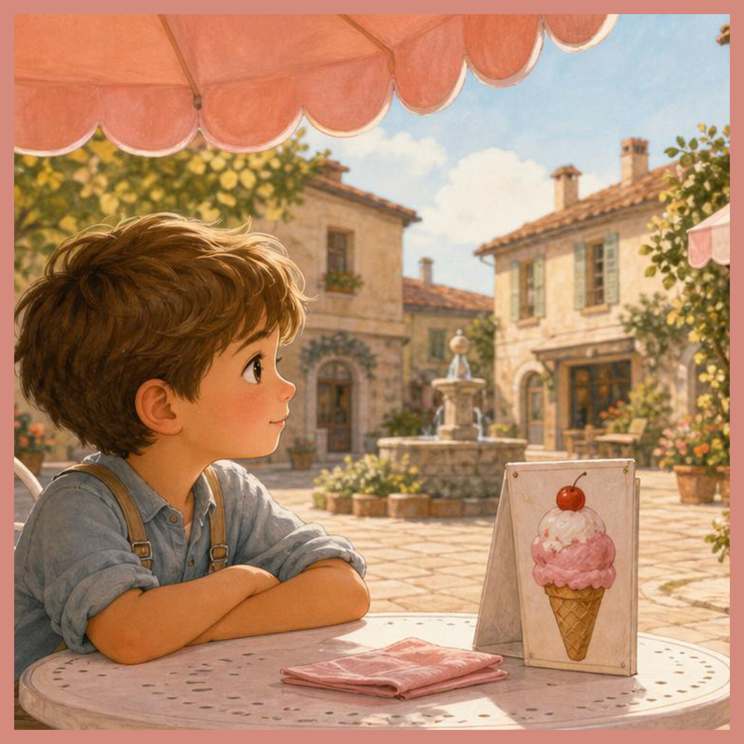 Die kleine Eisdiele – Fantasiereise für Kinder zum Malen episode artwork