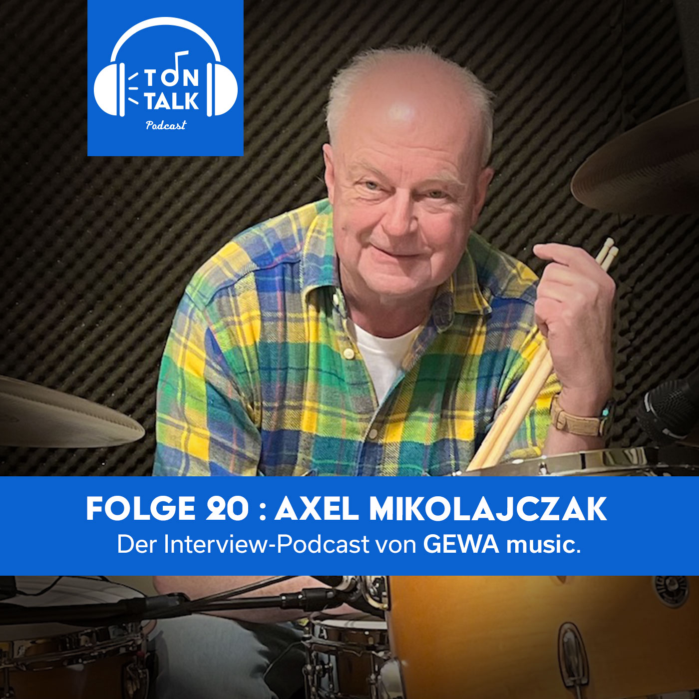 DrumTalk - der Interviewpodcast von GEWA music.