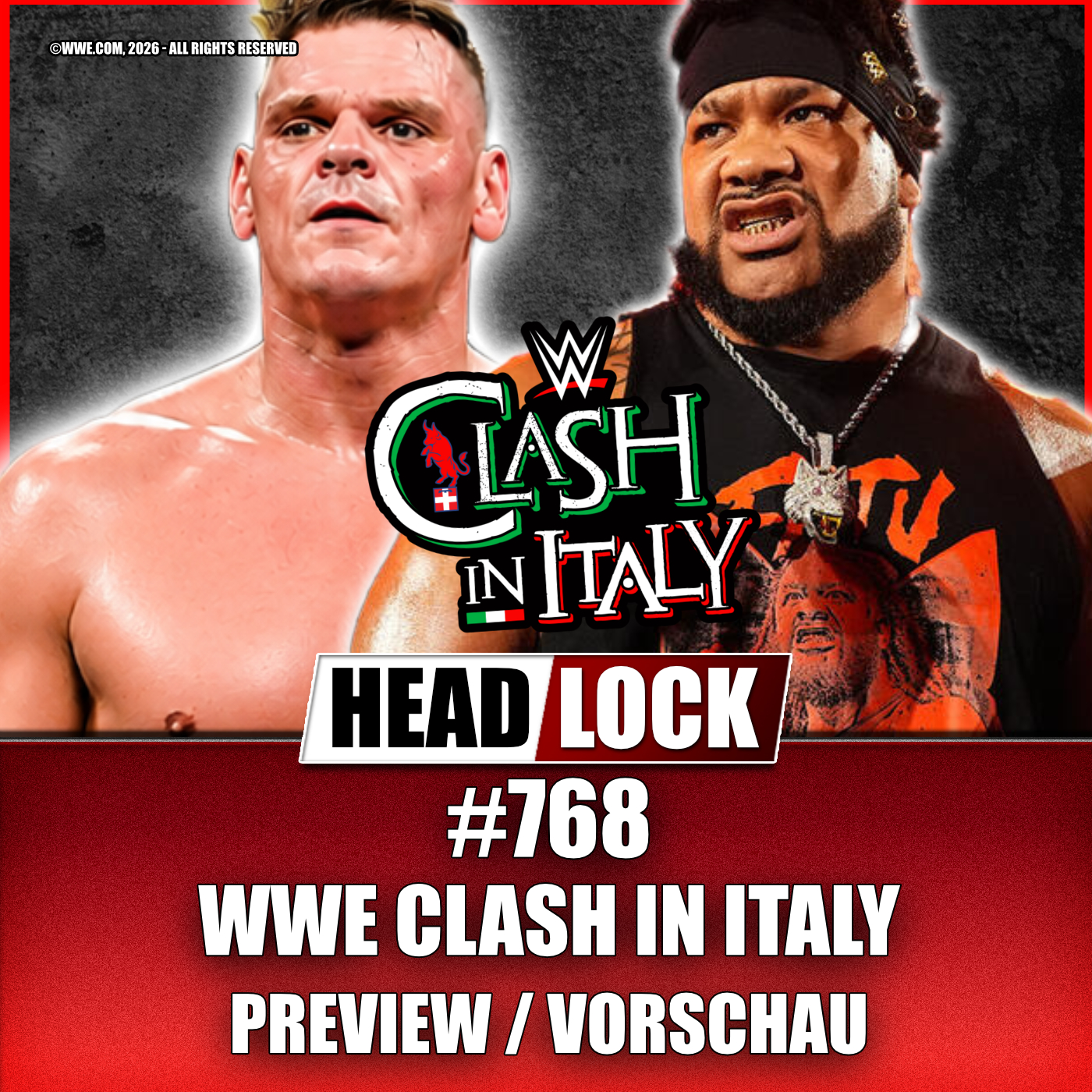 WWE Clash in Italy (PREVIEW / VORSCHAU) ⚡Brocks Rückkehr, Gunthers Chance & Roman unter Druck episode artwork