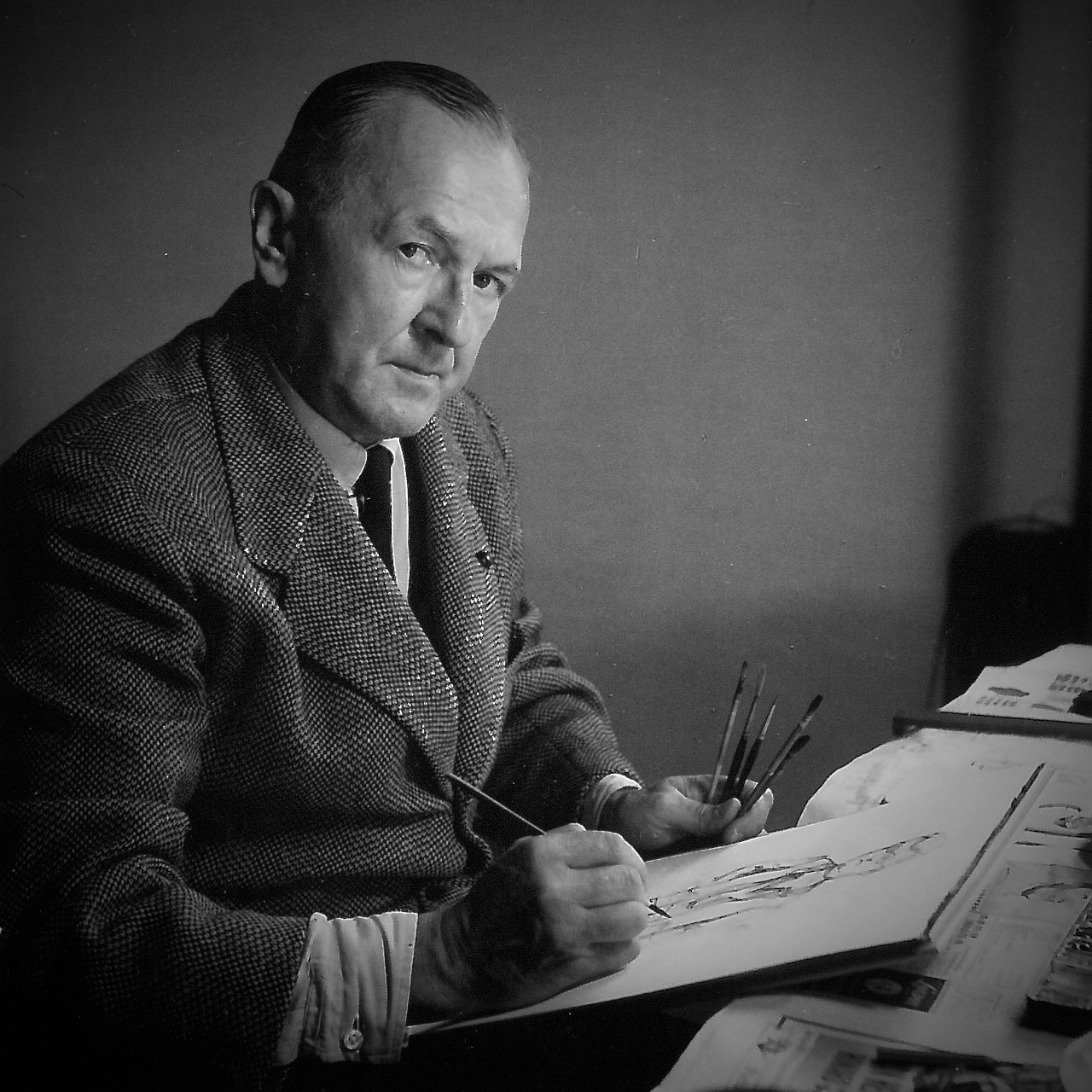 George Grosz - Welche Geschichten erzählen seine "Stick-Men"?
