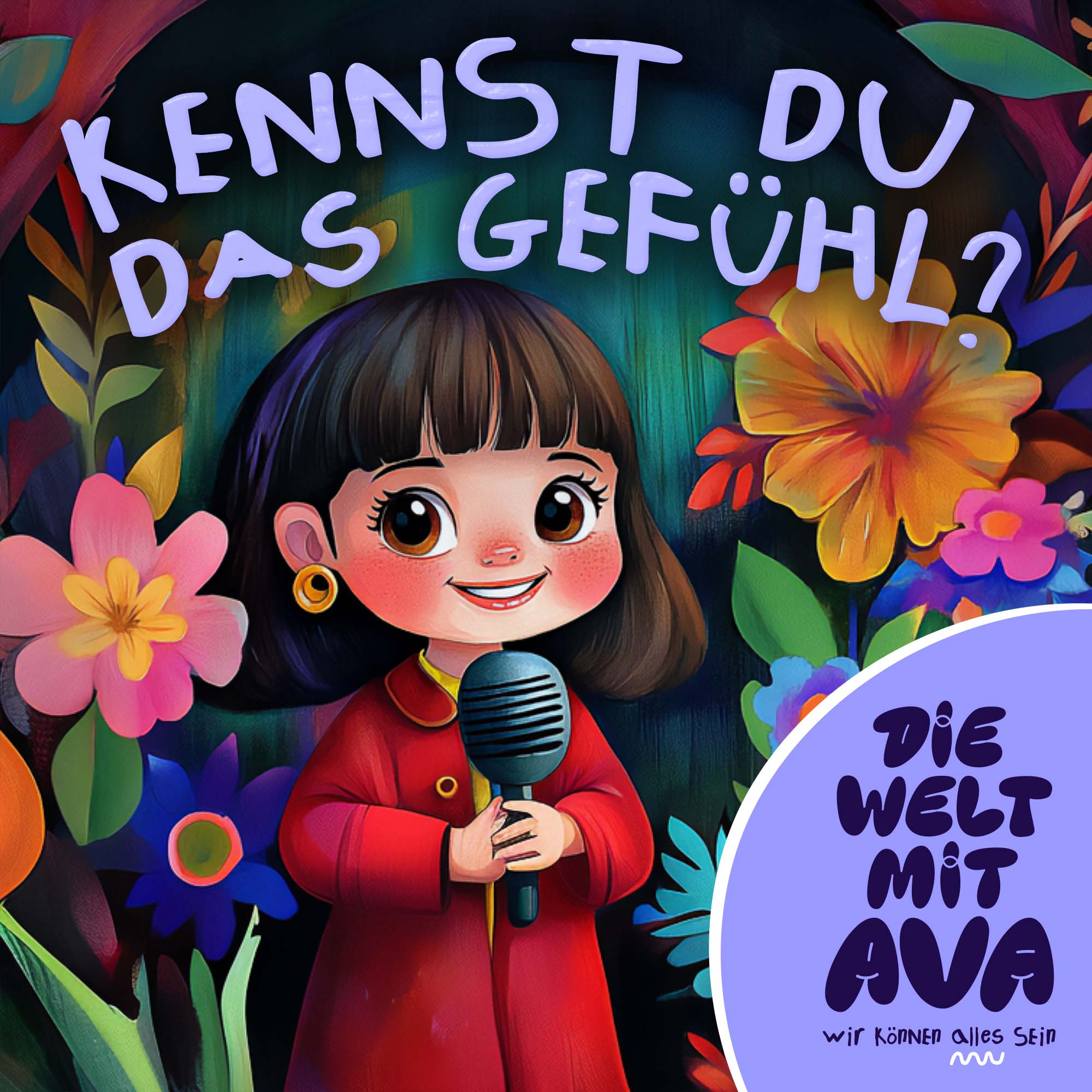 Die Welt mit Ava – Die Kinderstimme für Mut, Vielfalt & Selbstvertrauen (Kinderpodcast 3-8 Jahre)