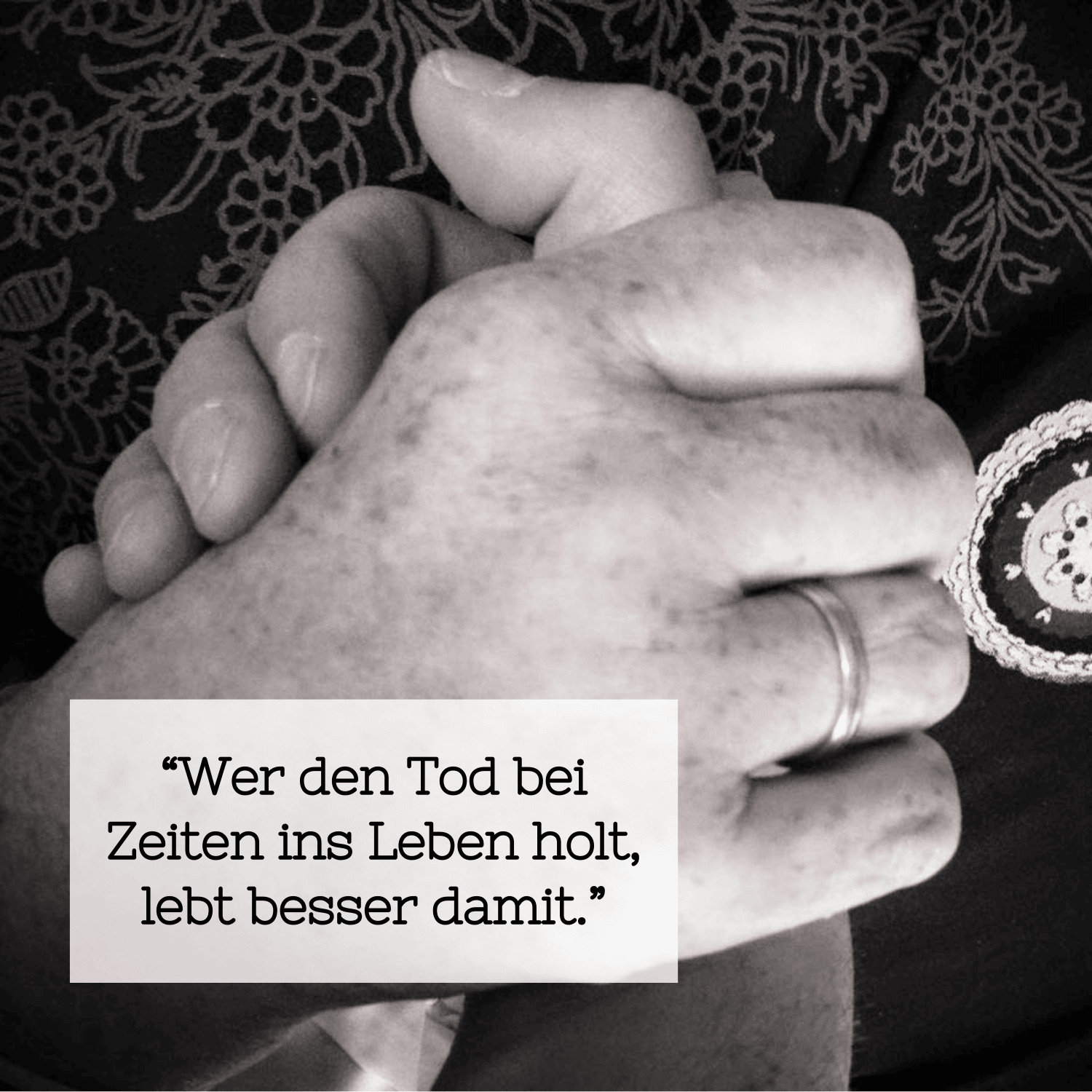 Die Sache mit der Vergänglichkeit