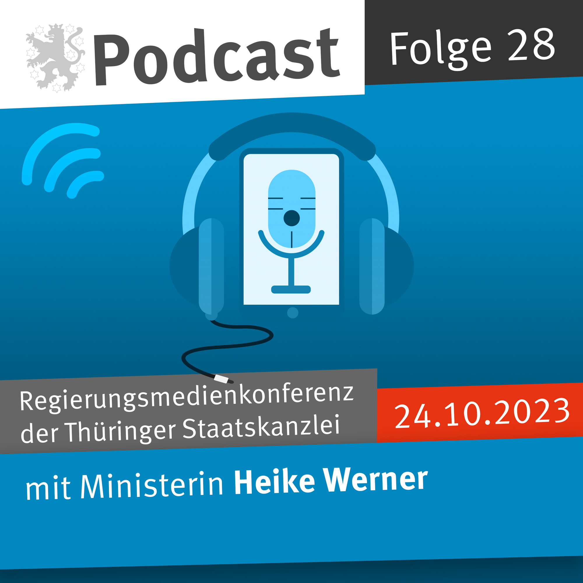 Regierungsmedienkonferenz des Freistaats Thüringen