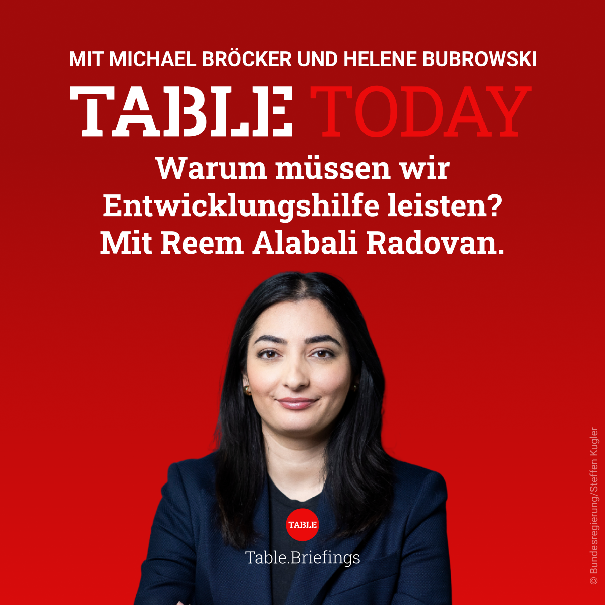 Warum müssen wir Entwicklungshilfe leisten? Mit Reem Alabali Radovan episode artwork