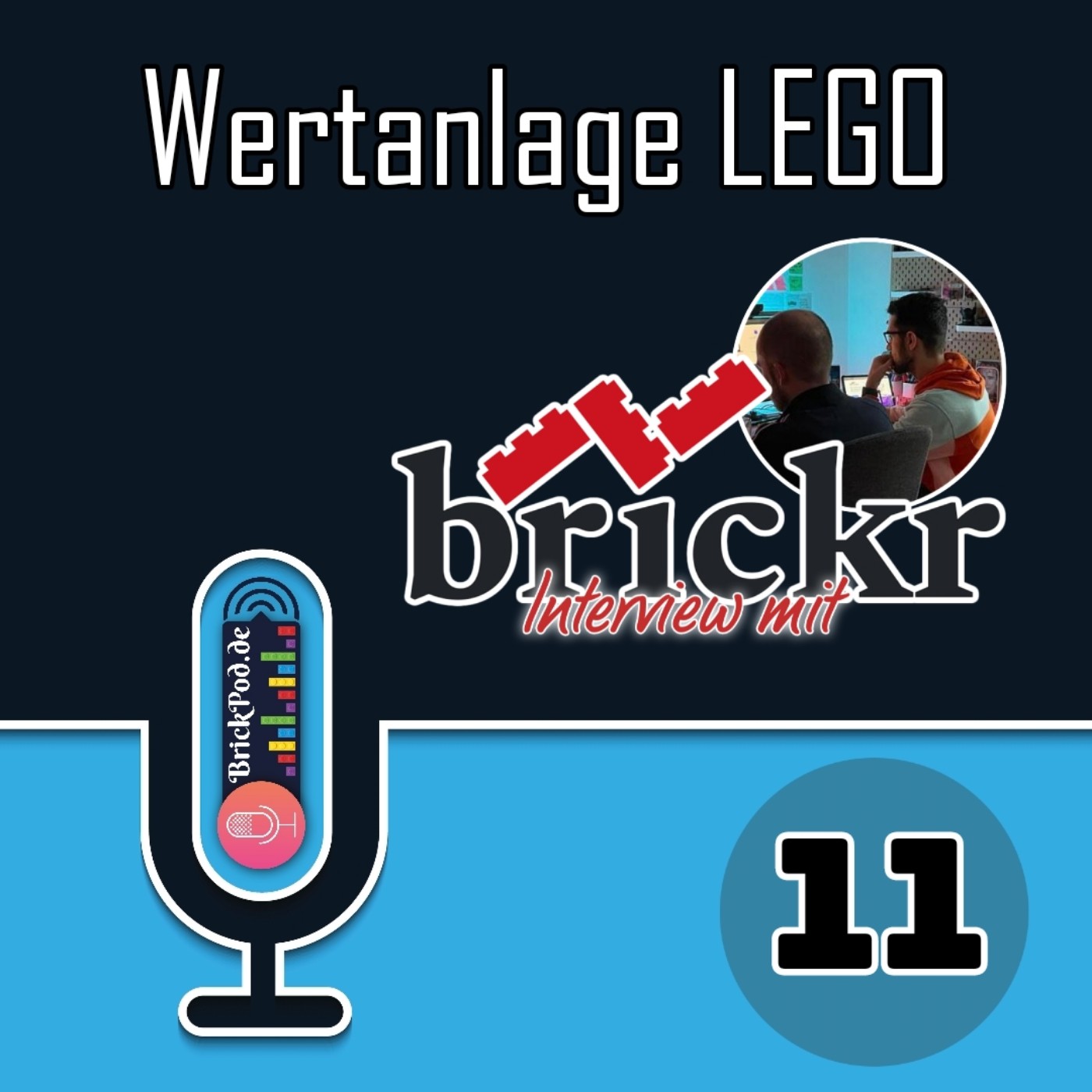 Klemmbaustein Podcast  - BrickPod.de