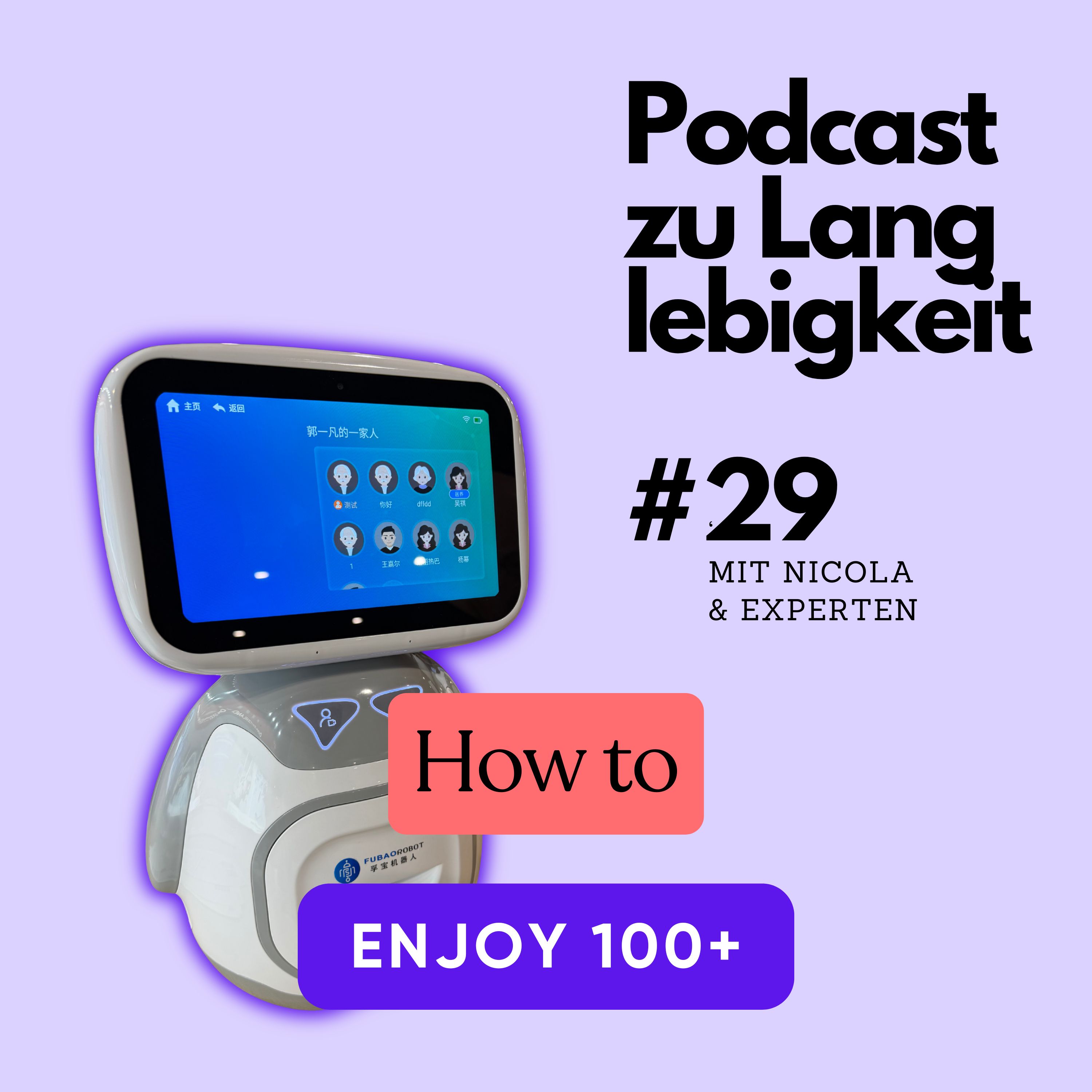 #29 Gesundheit, Technik & Pflege - wie uns High Tech bei 100+ Hoffnung macht episode artwork