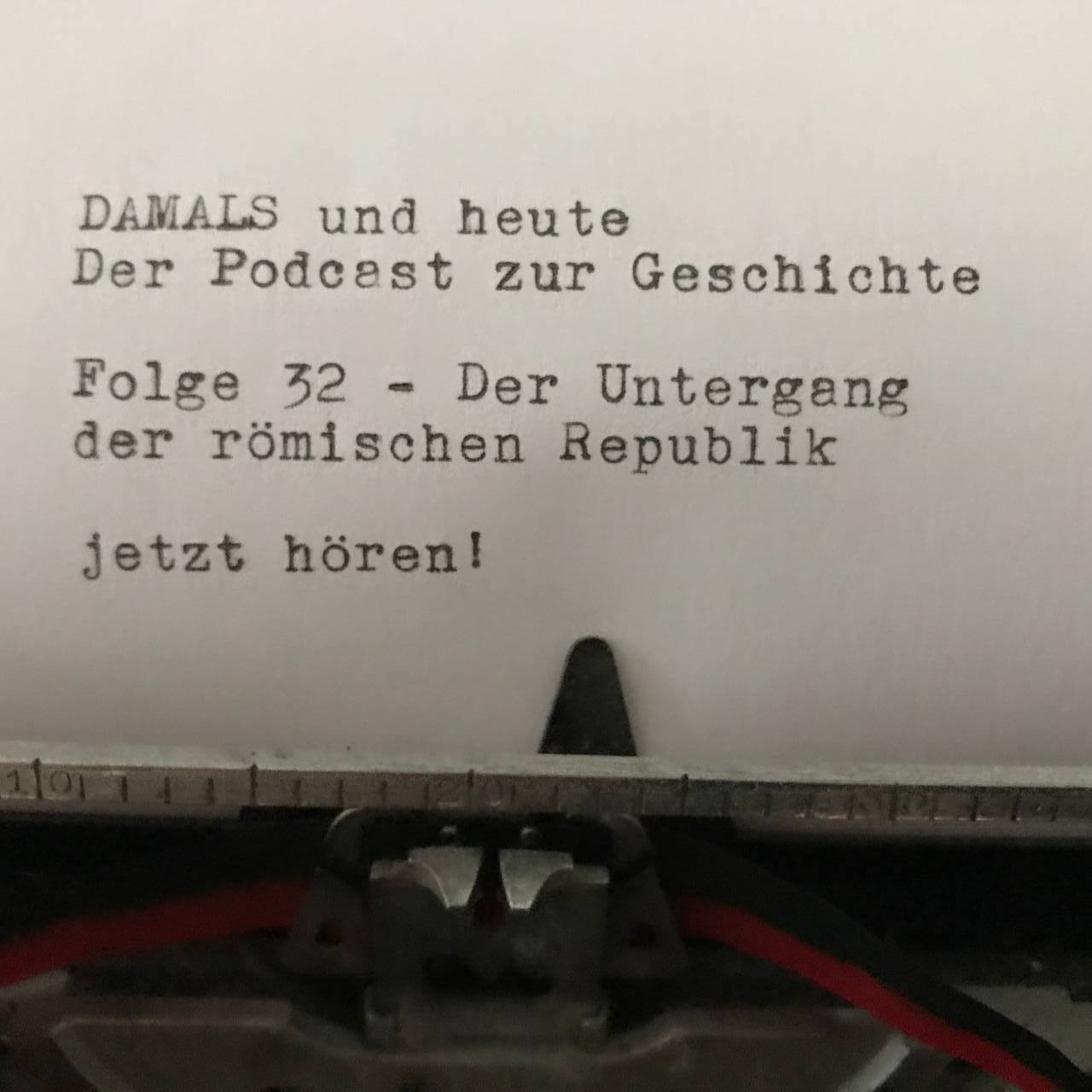 Folge 32 - Der Untergang der römischen Republik