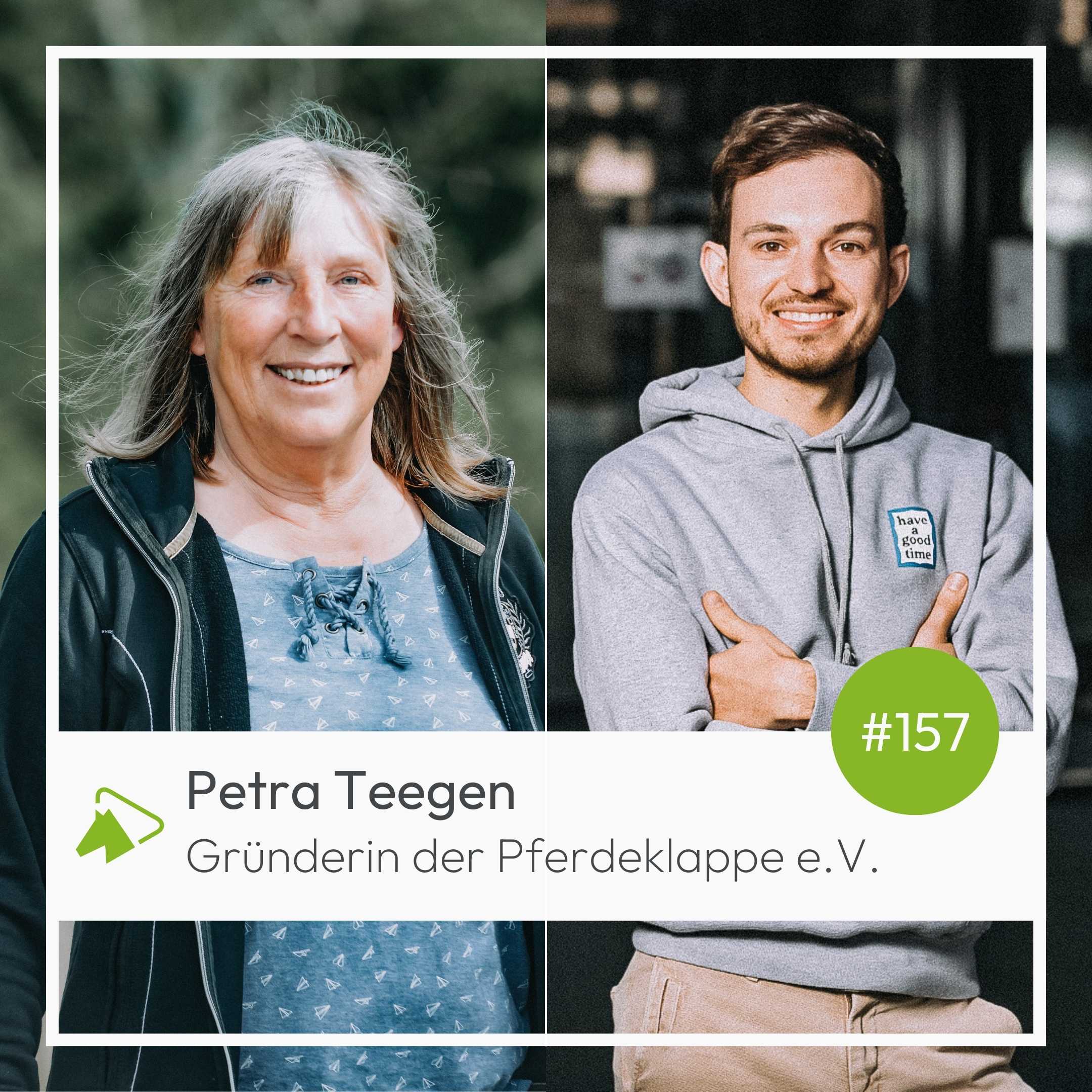 #157 Gründerin der Pferdeklappe Petra Teegen