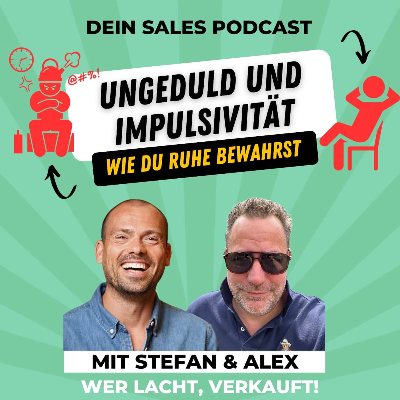 Wer lacht verkauft! Dein Sales Podcast für mehr Spaß im Verkauf.