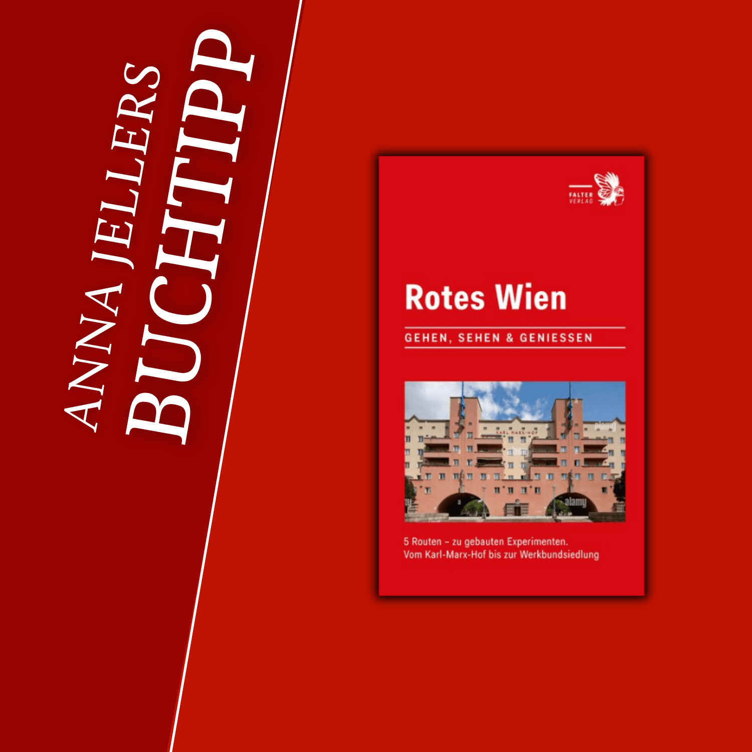 Anna Jellers Buchtipp | Inge Podbrecky: Rotes Wien