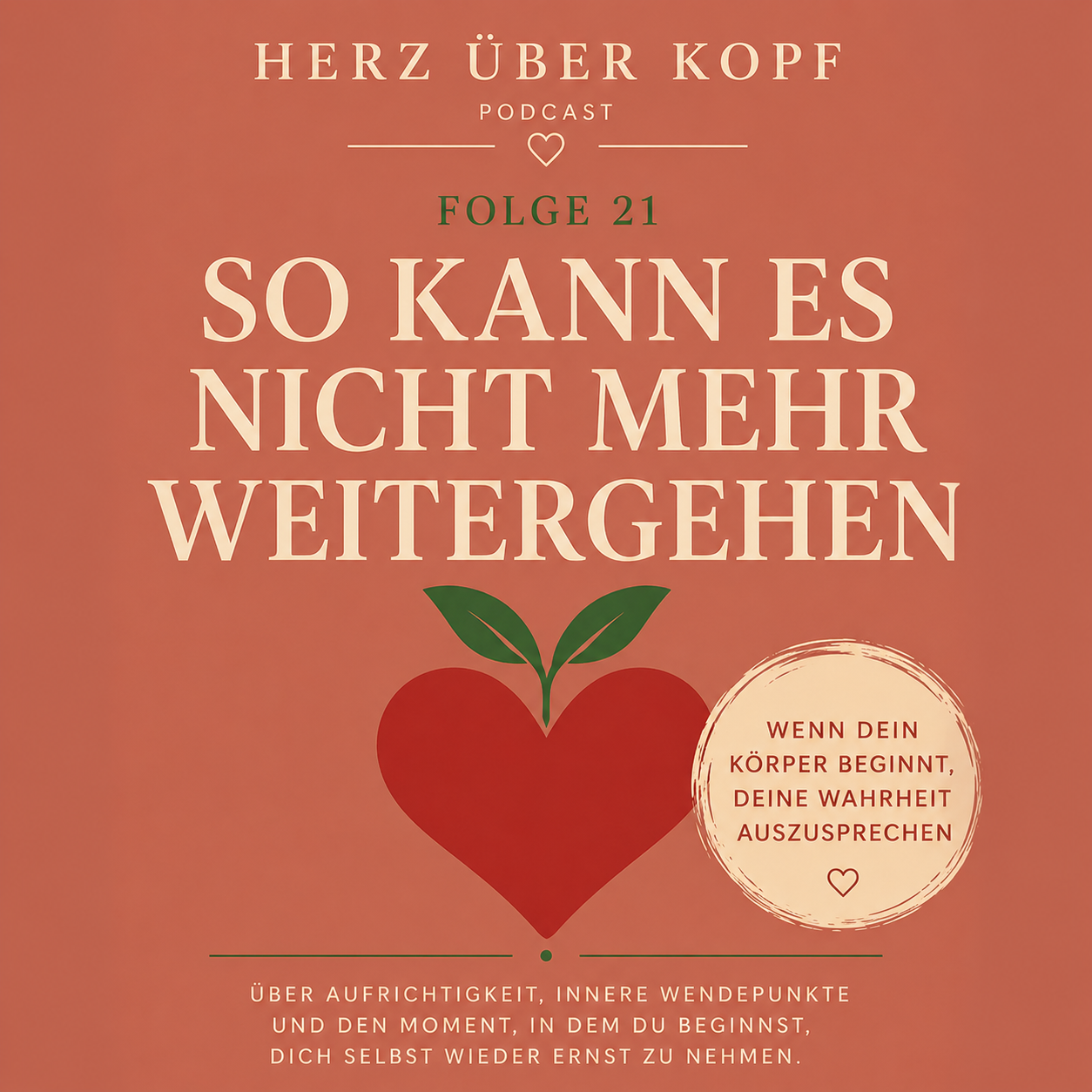Wie lange willst Du noch so weitermachen?