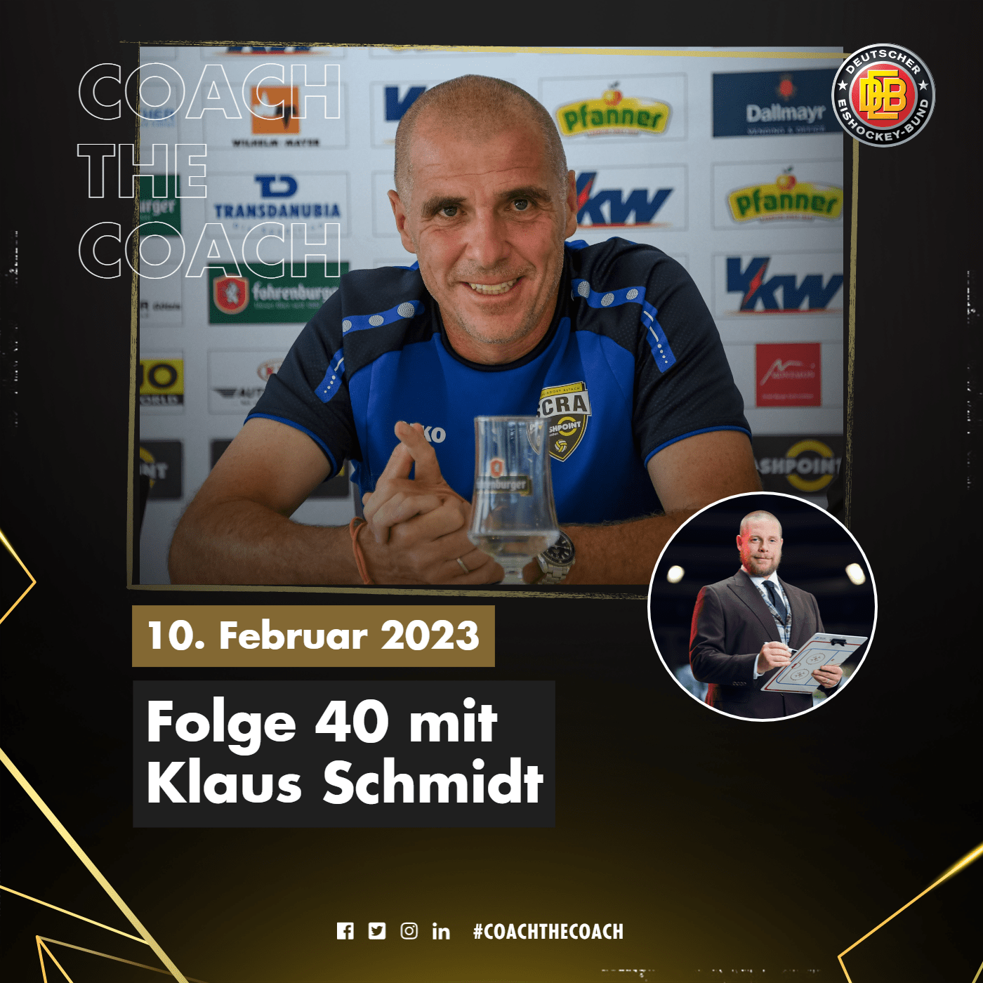 DEB Eishockey-Trainerausbildung I COACH THE COACH Podcast