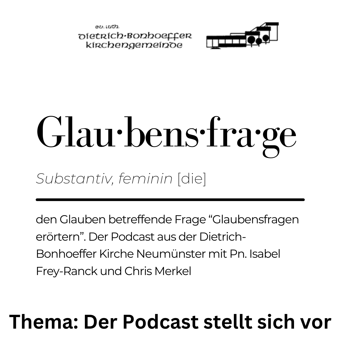 Glaubensfrage