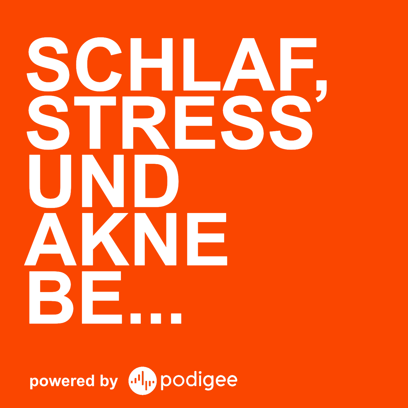 Schlaf, Stress und Akne bei 17-Jährigen