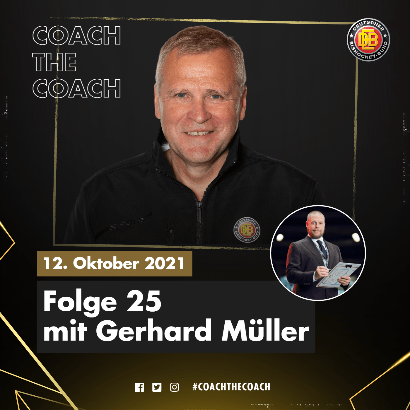 DEB Eishockey-Trainerausbildung I COACH THE COACH Podcast