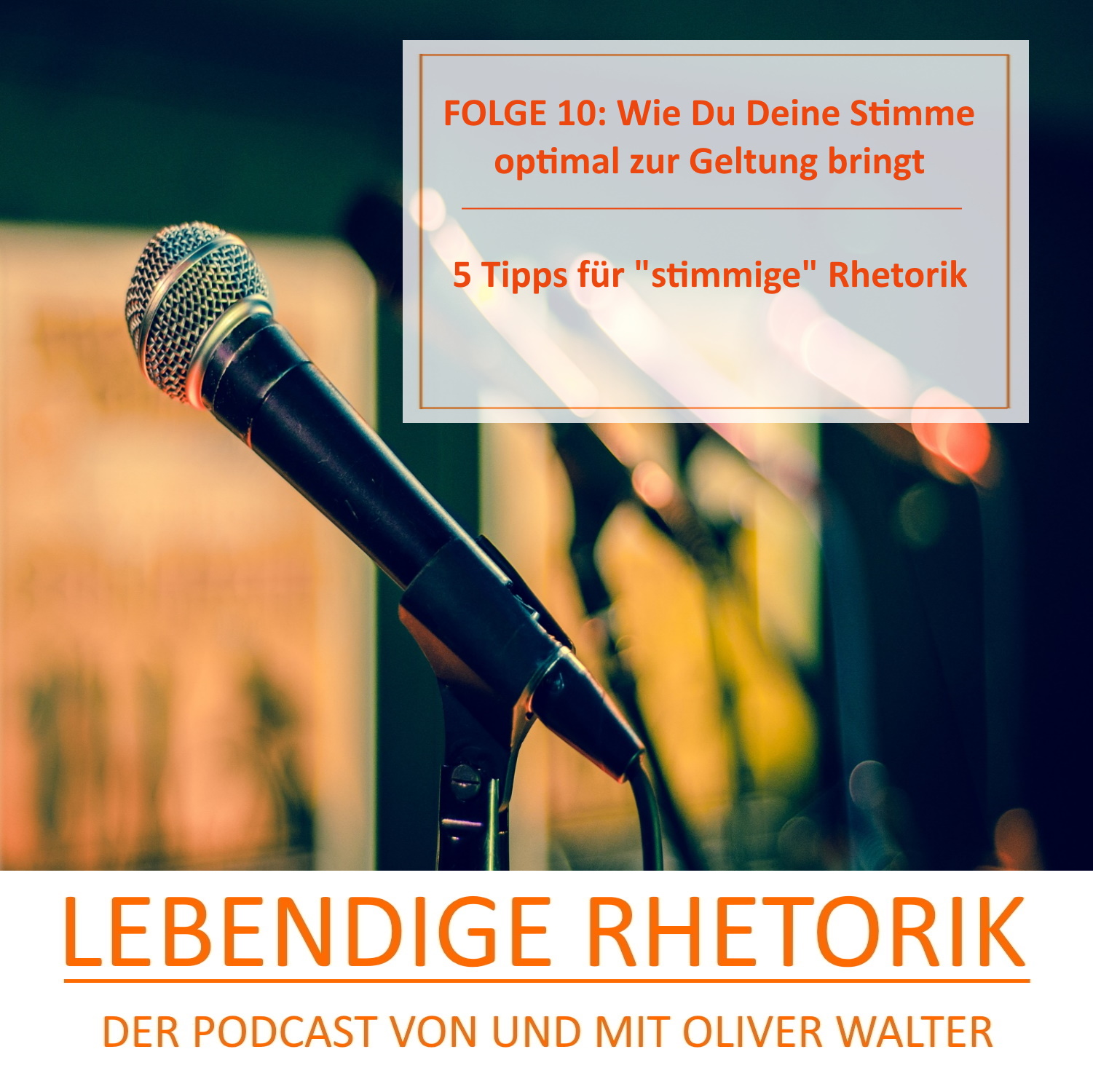 Lebendige Rhetorik - Der Podcast für Rhetorik & Kommunikation
