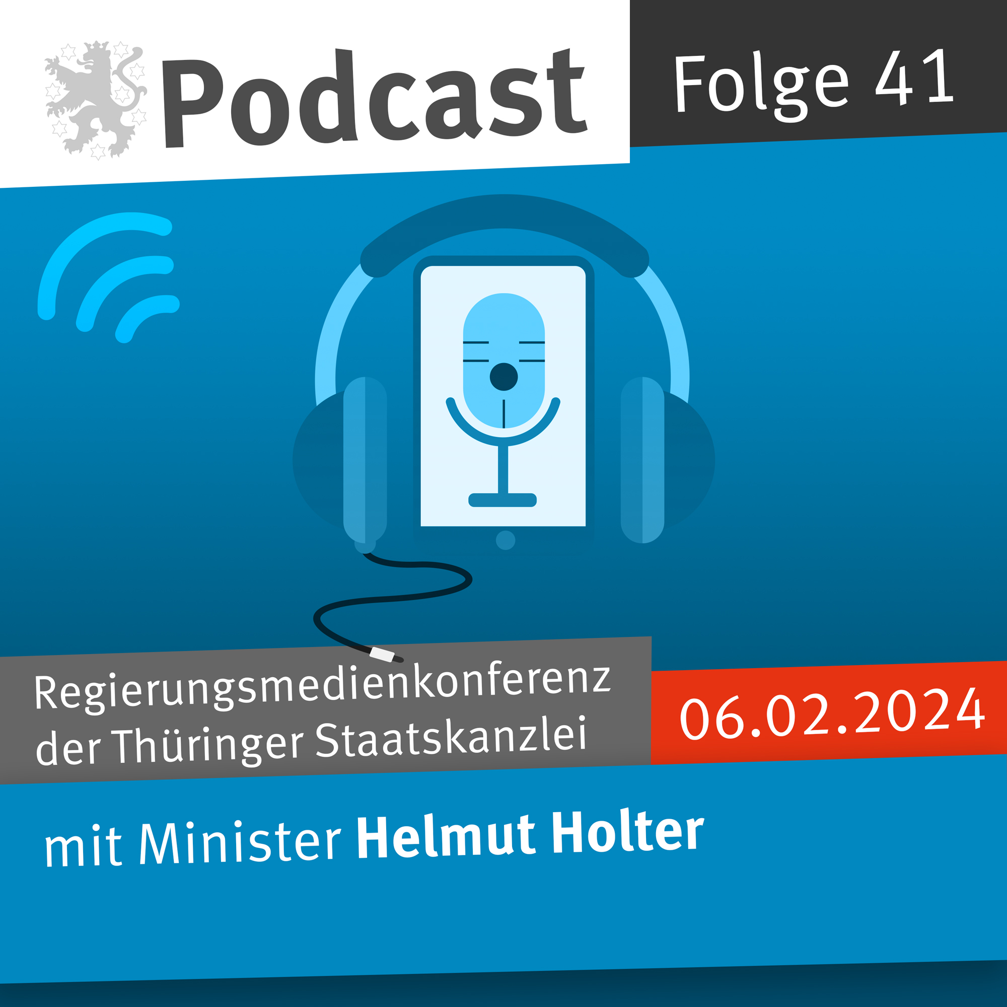 Regierungsmedienkonferenz des Freistaats Thüringen