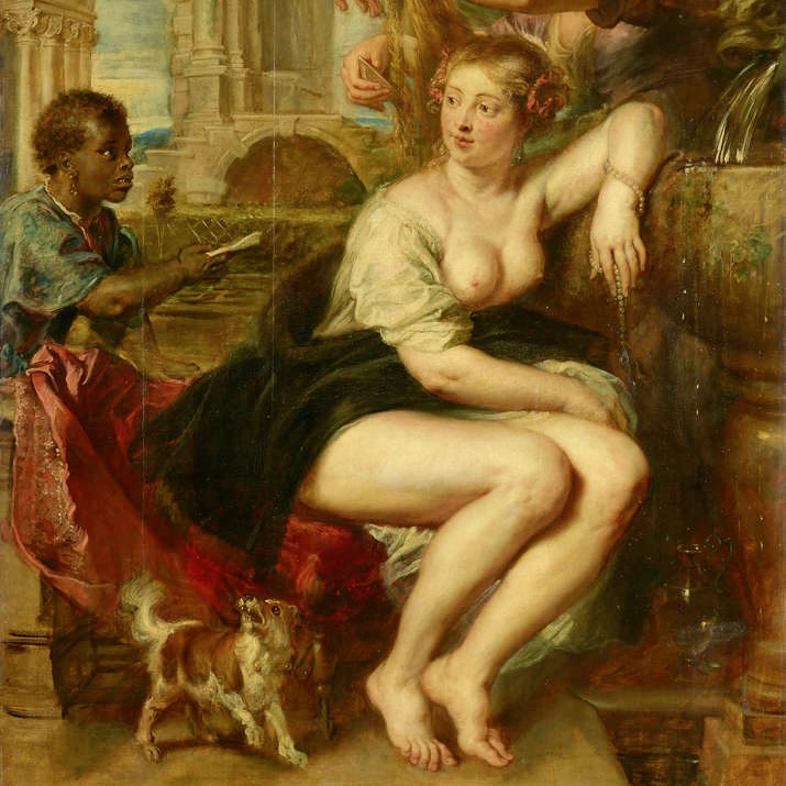 Eine biblische Intrige von Rubens