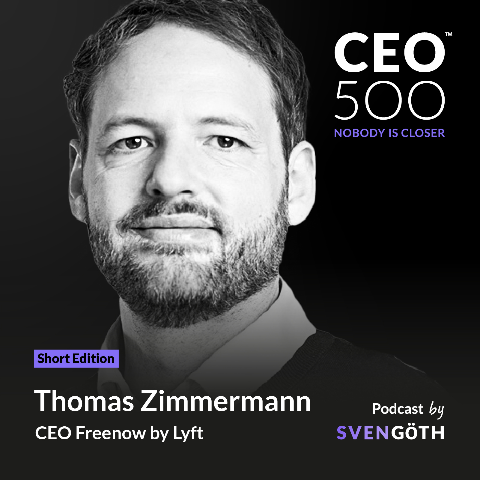 Short Edition mit Thomas Zimmermann, CEO freenow by Lyft episode artwork