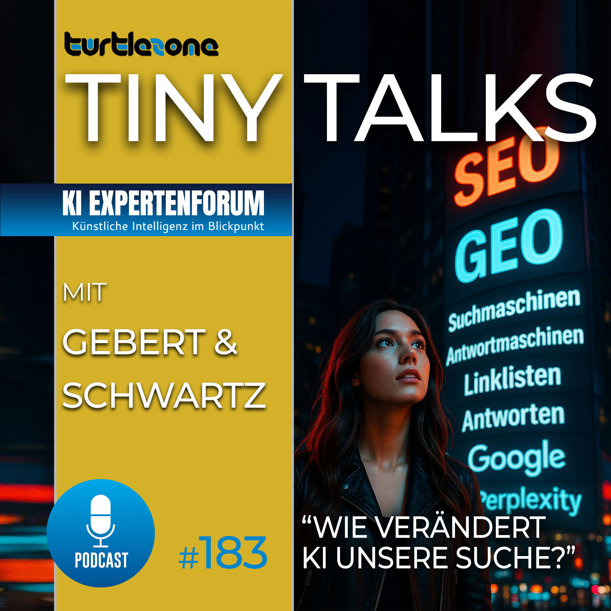 Turtlezone Tiny Talks - Der Debatten-Podcast mit Gebert und Schwartz